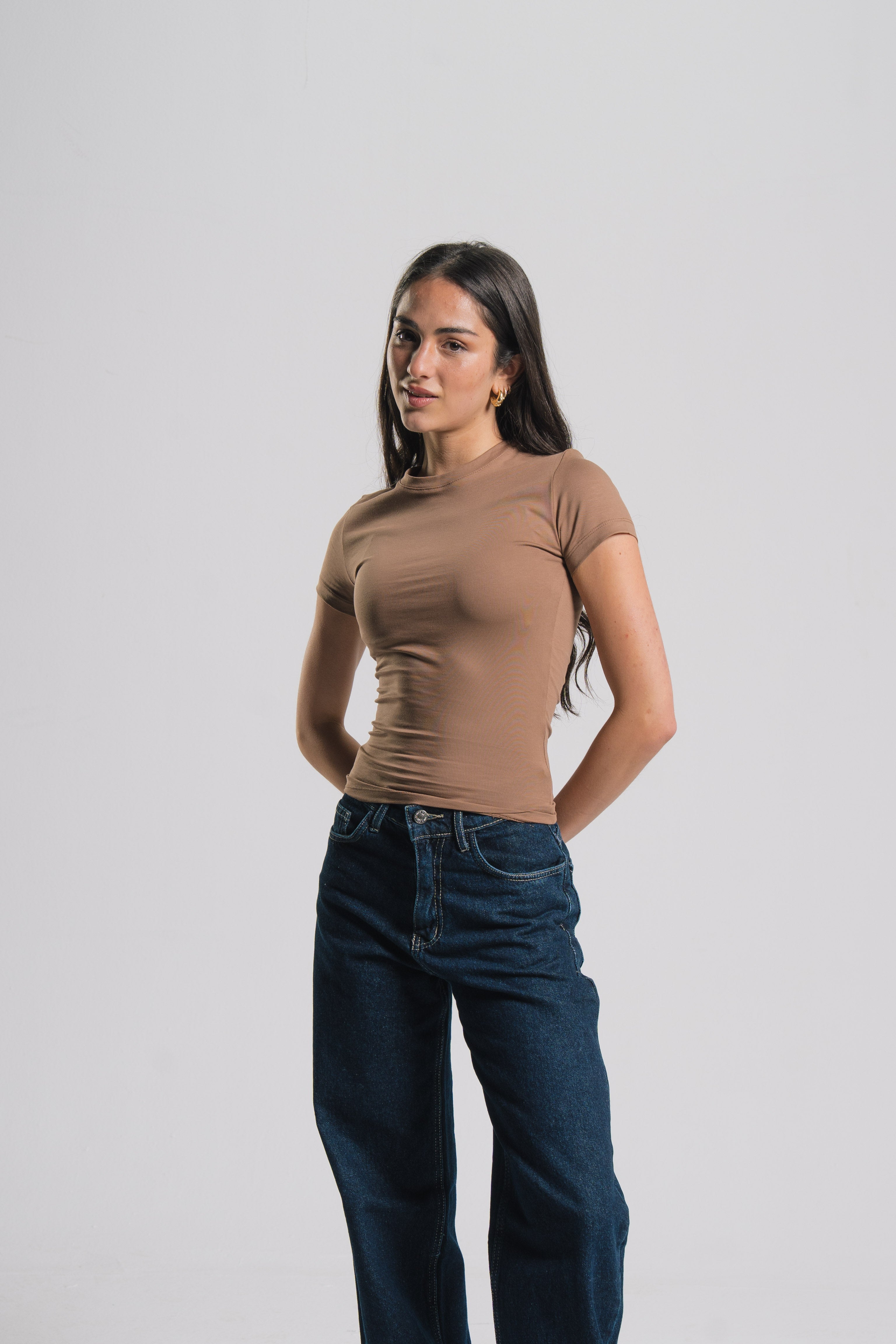 Short Sleeve Contour Top