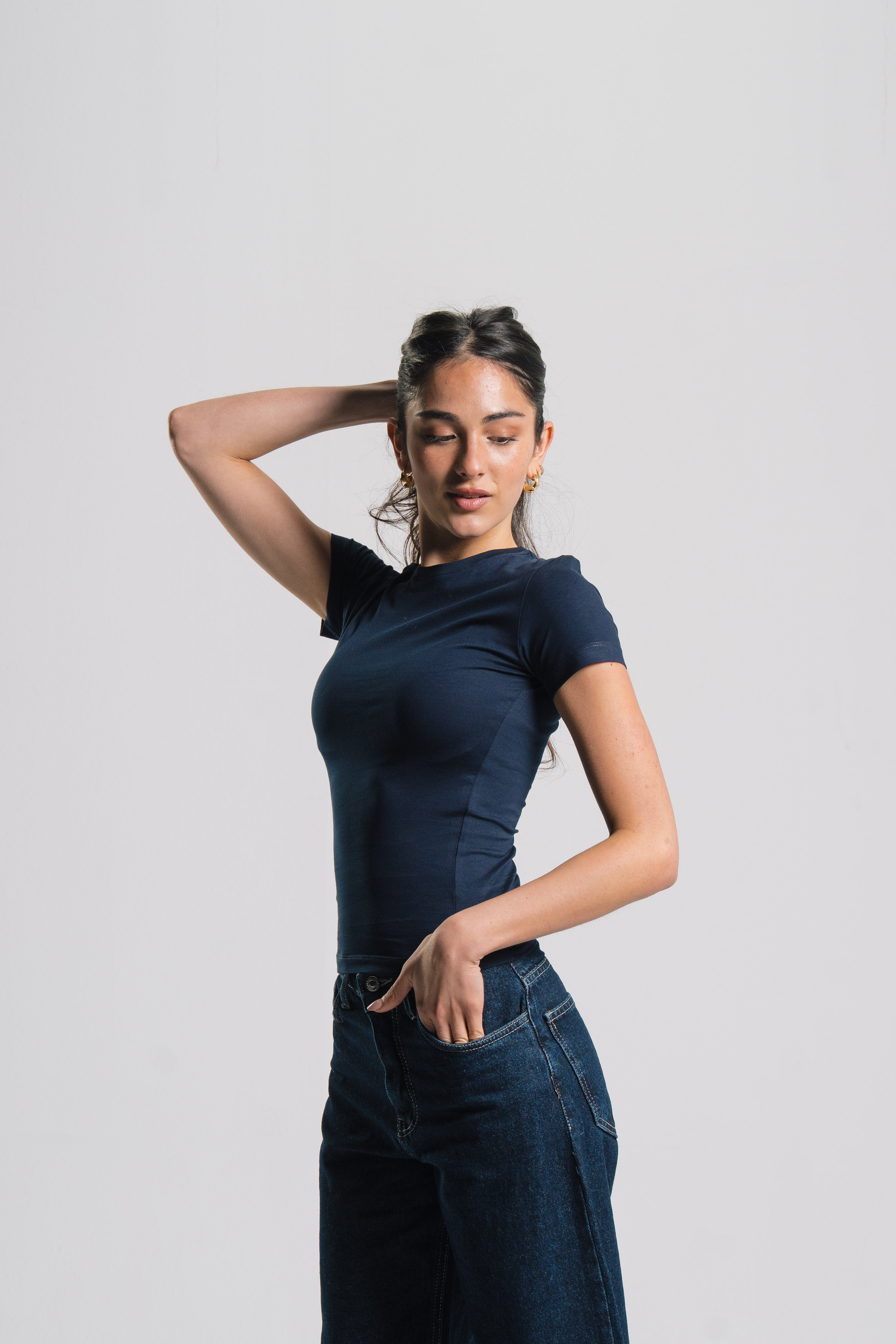 Short Sleeve Contour Top