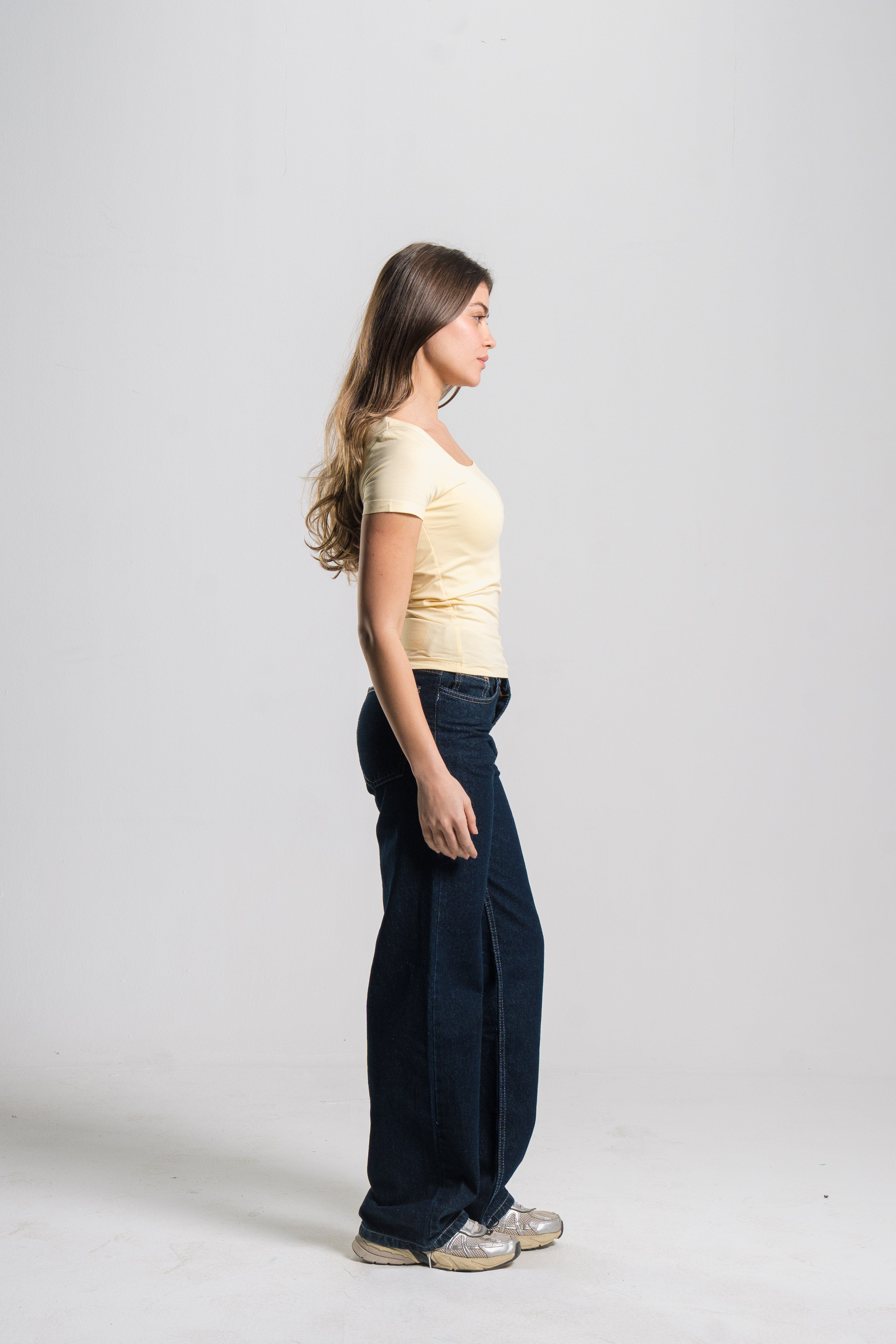 Square Neck Contour Top