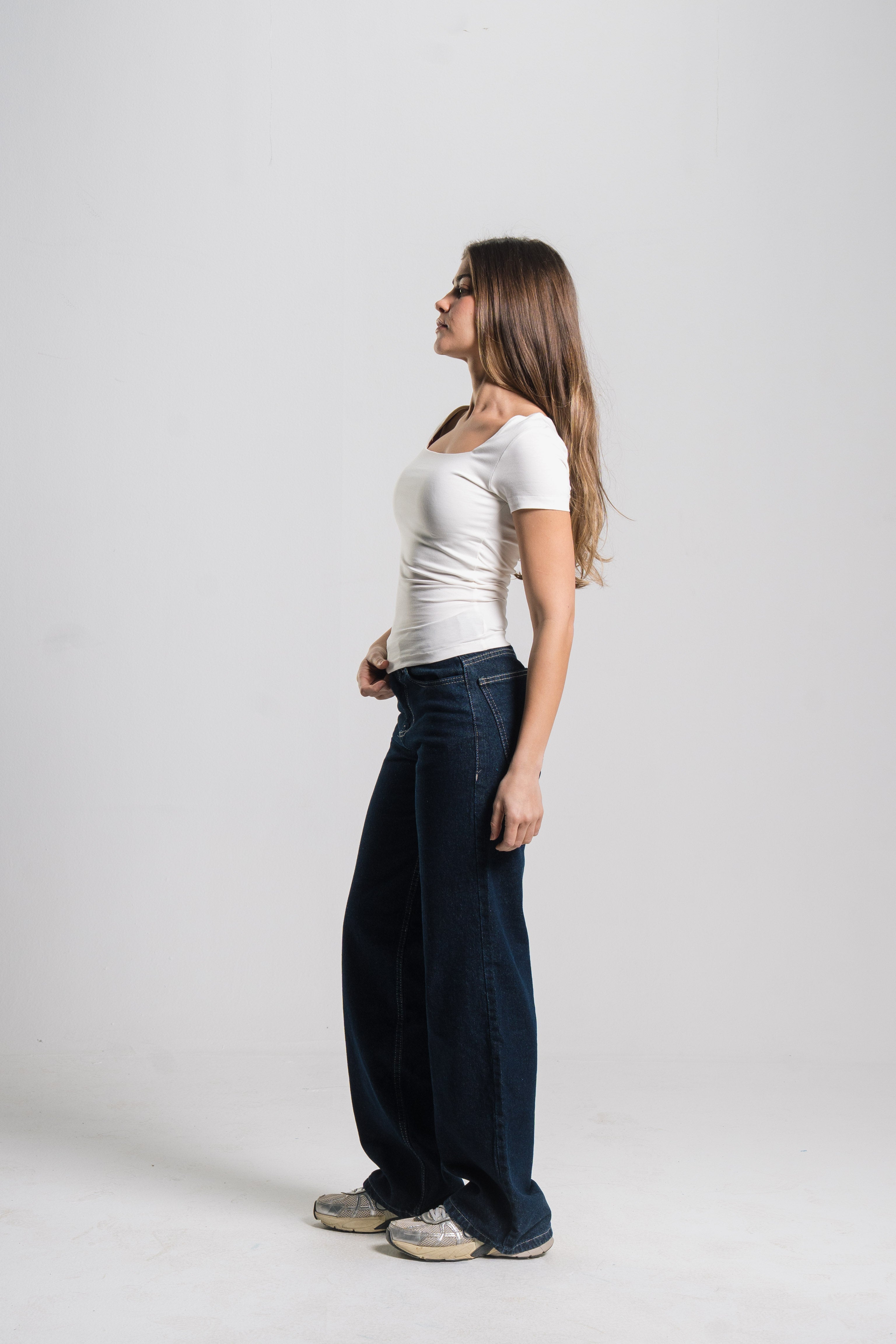 Square Neck Contour Top