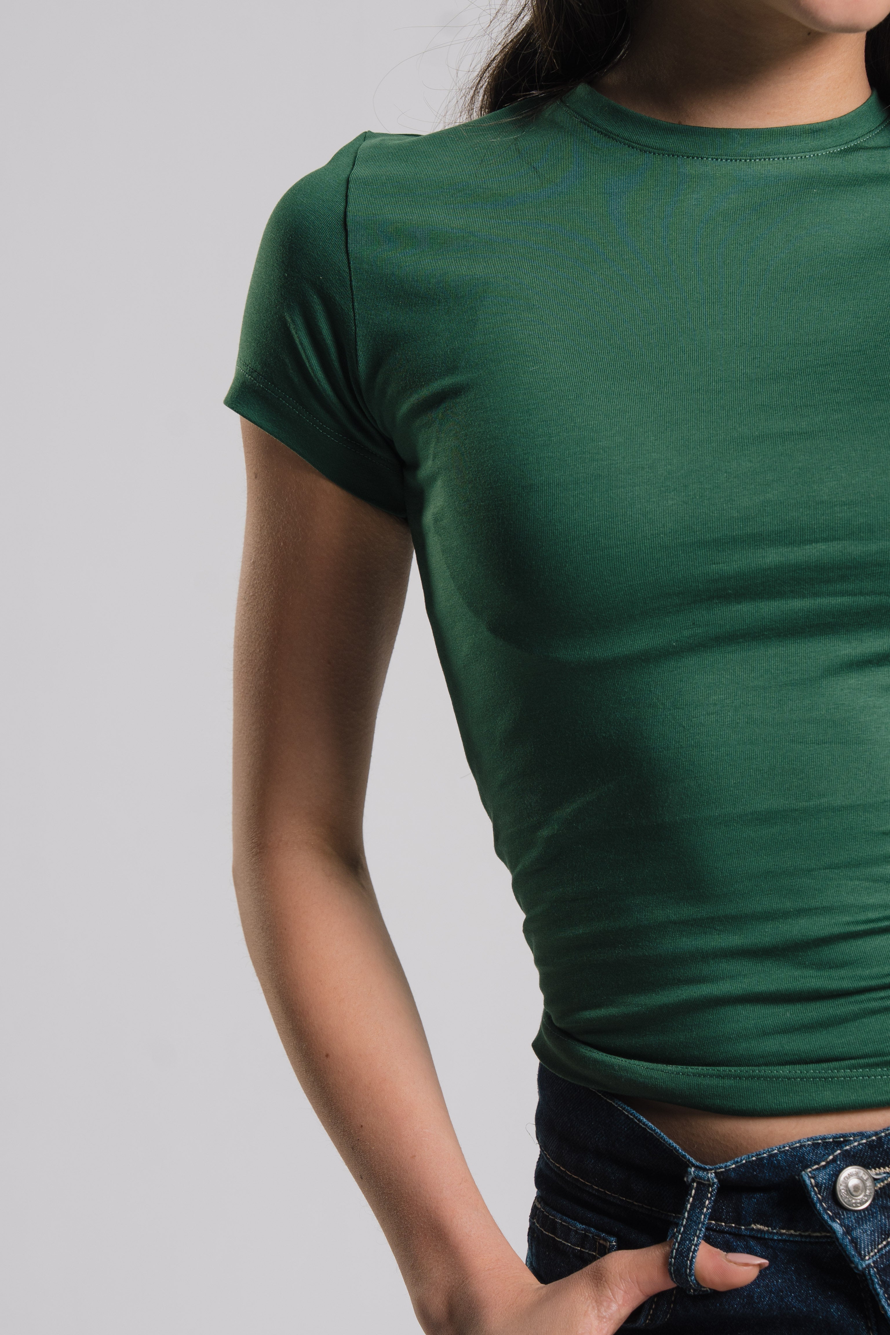 Short Sleeve Contour Top