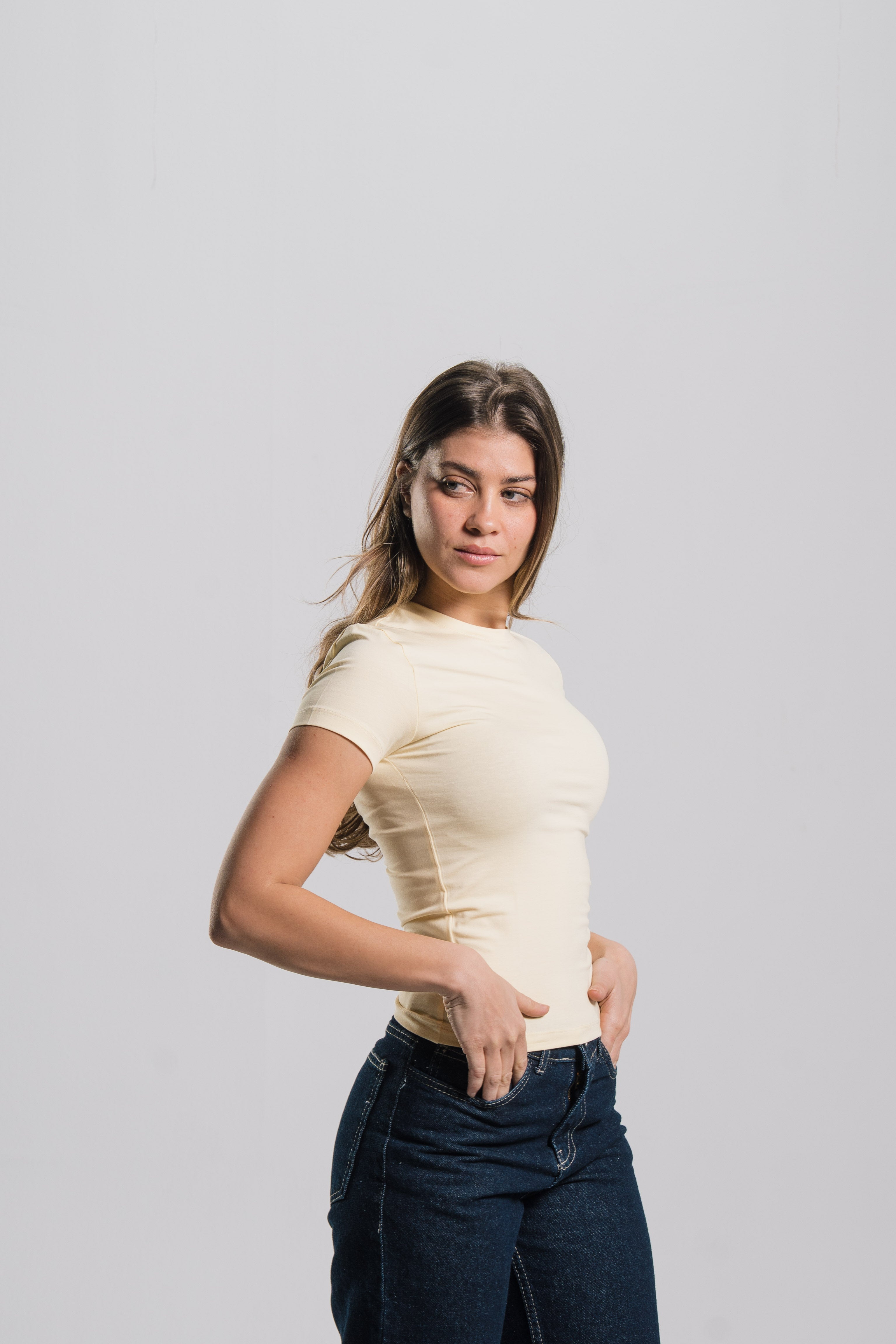 Short Sleeve Contour Top