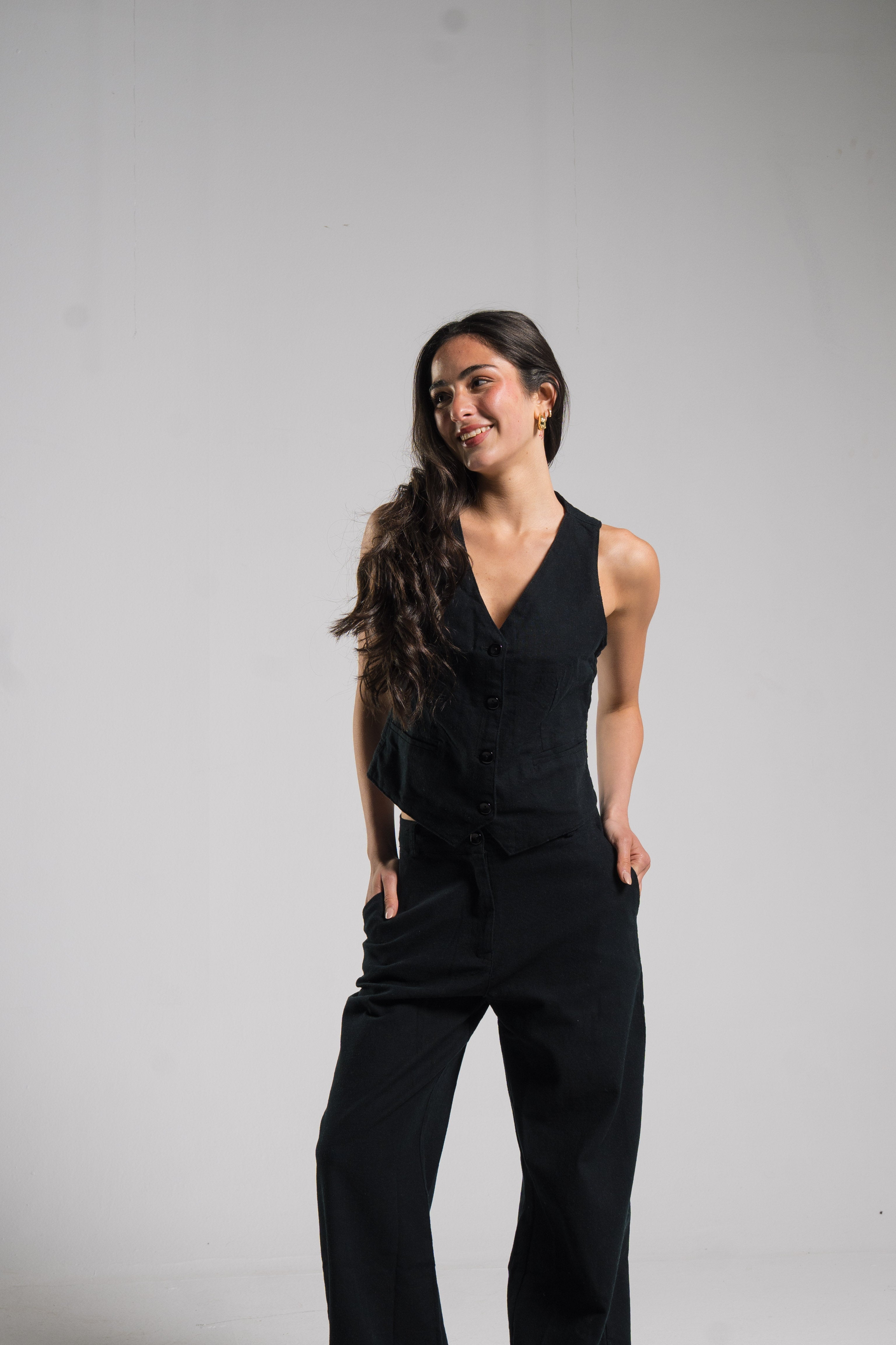 Linen Tailored Pants