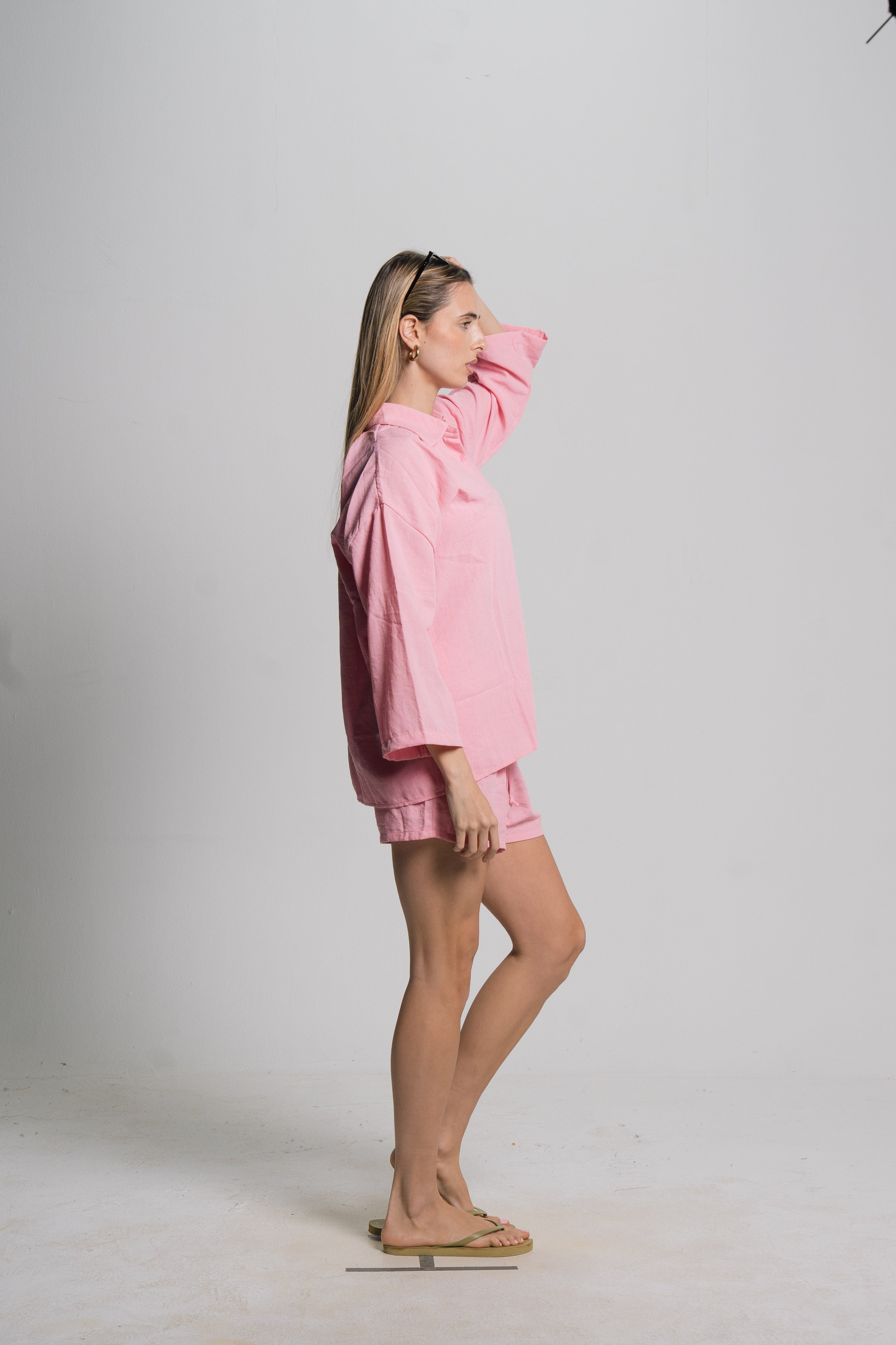 Linen Drawstring Shorts