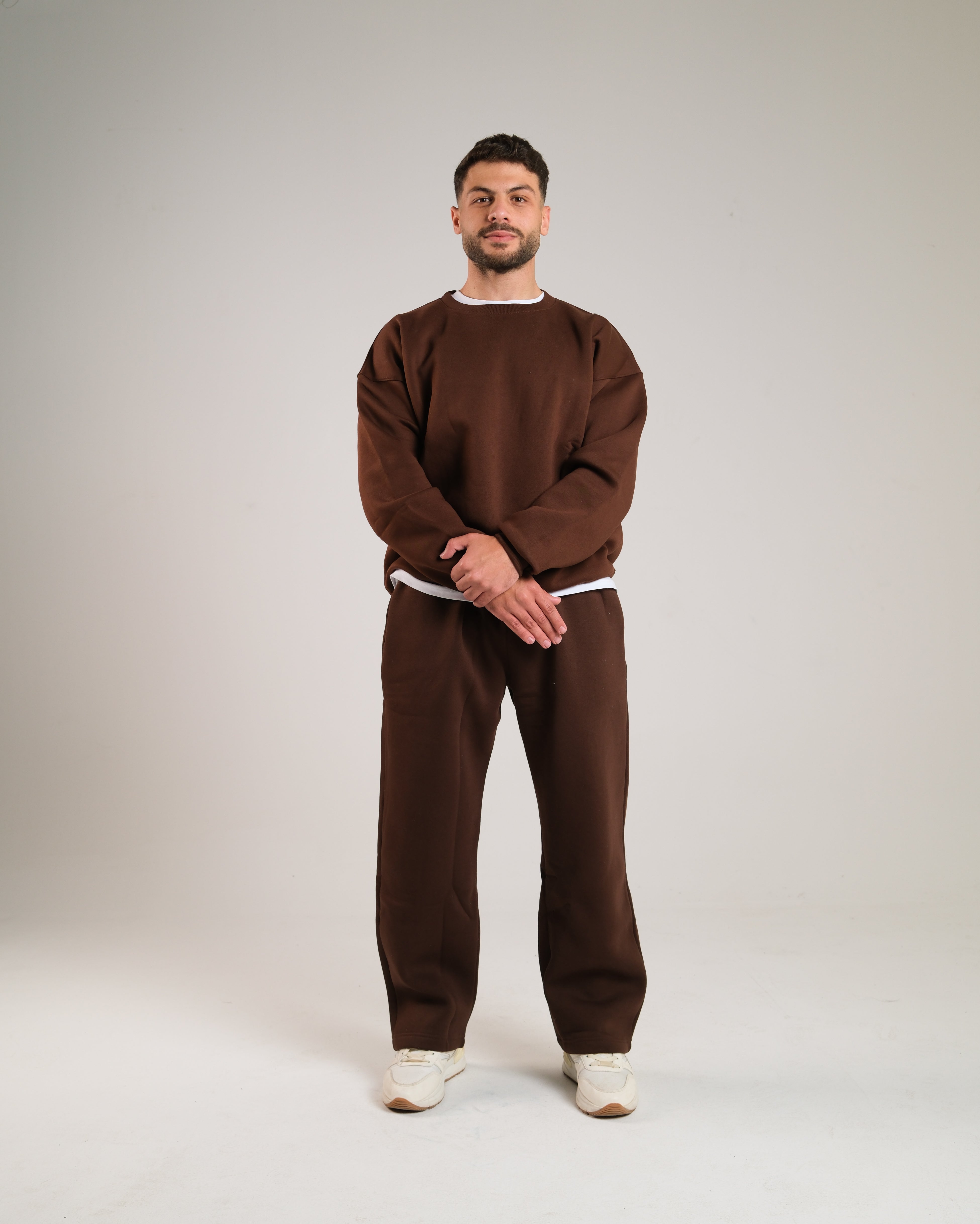 Men Oversized Crewneck