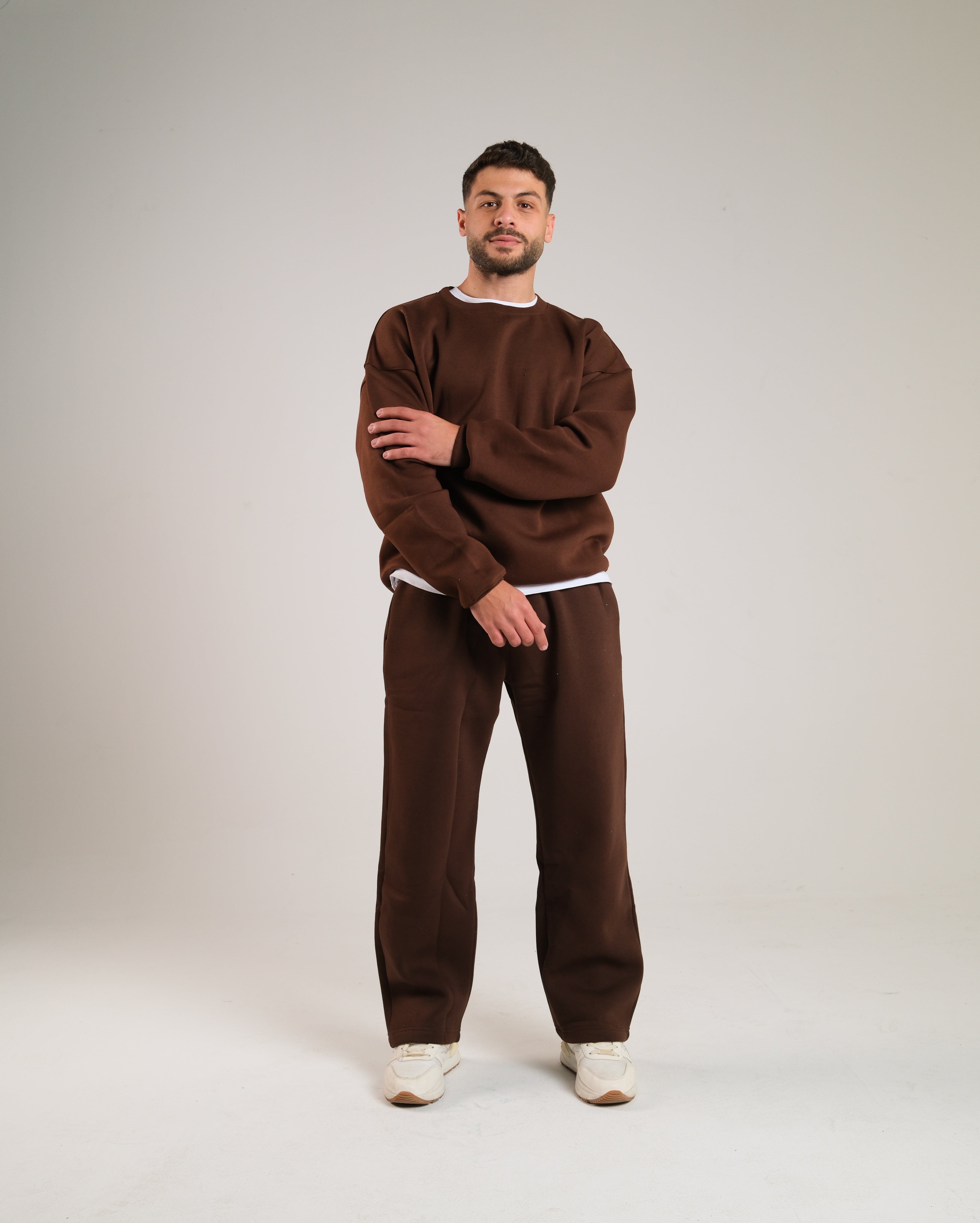 Men Oversized Crewneck