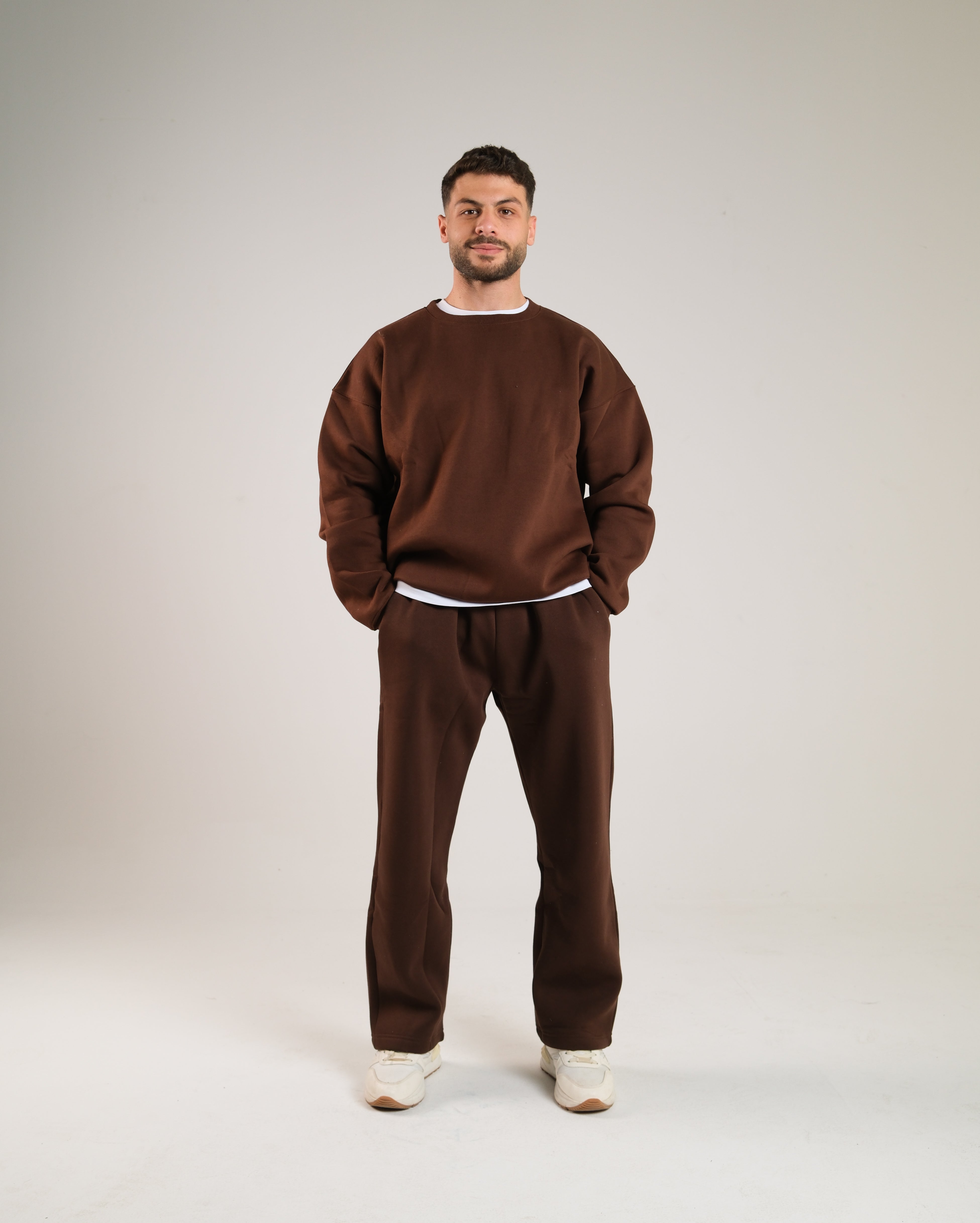 Men Oversized Crewneck