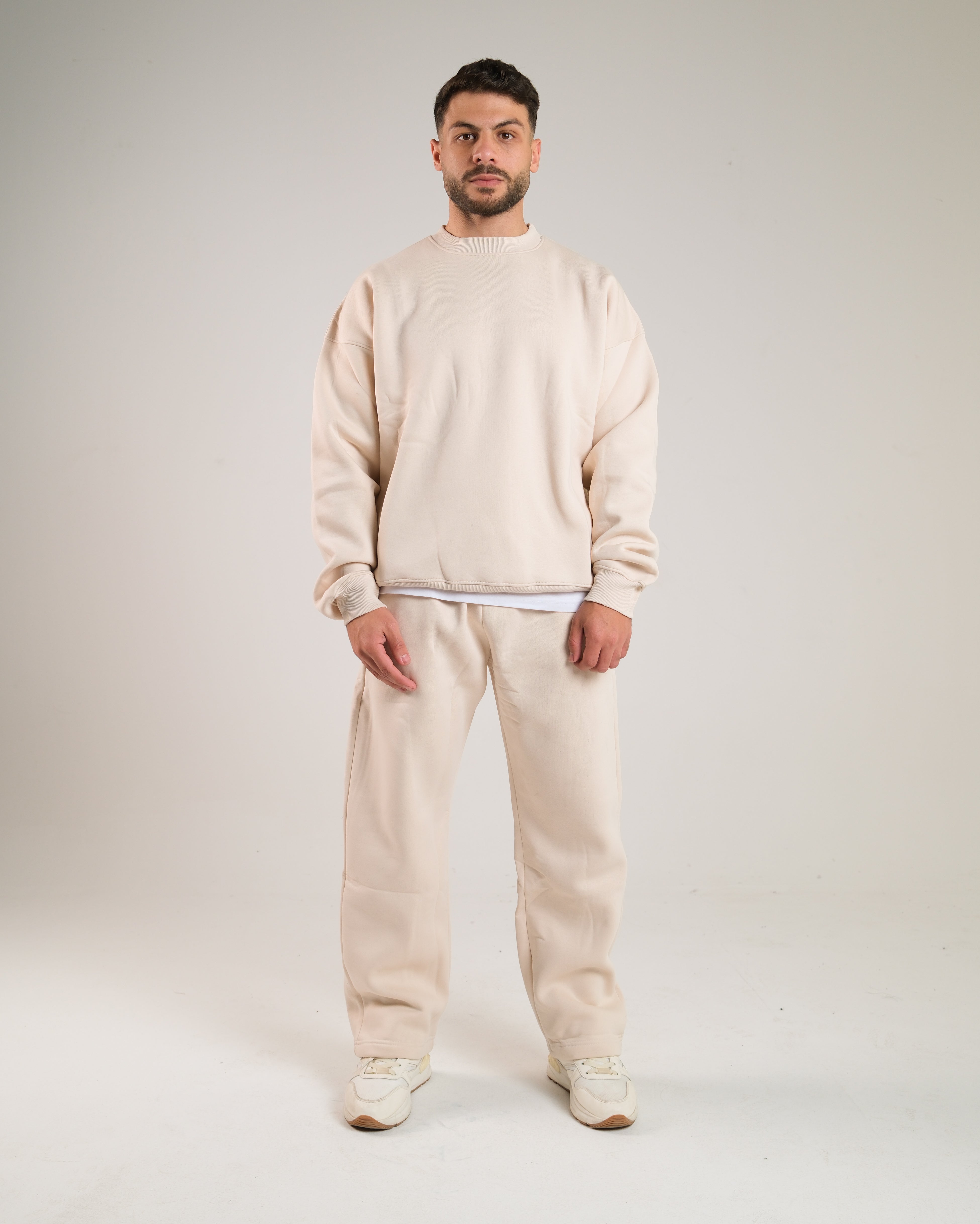 Men Oversized Crewneck