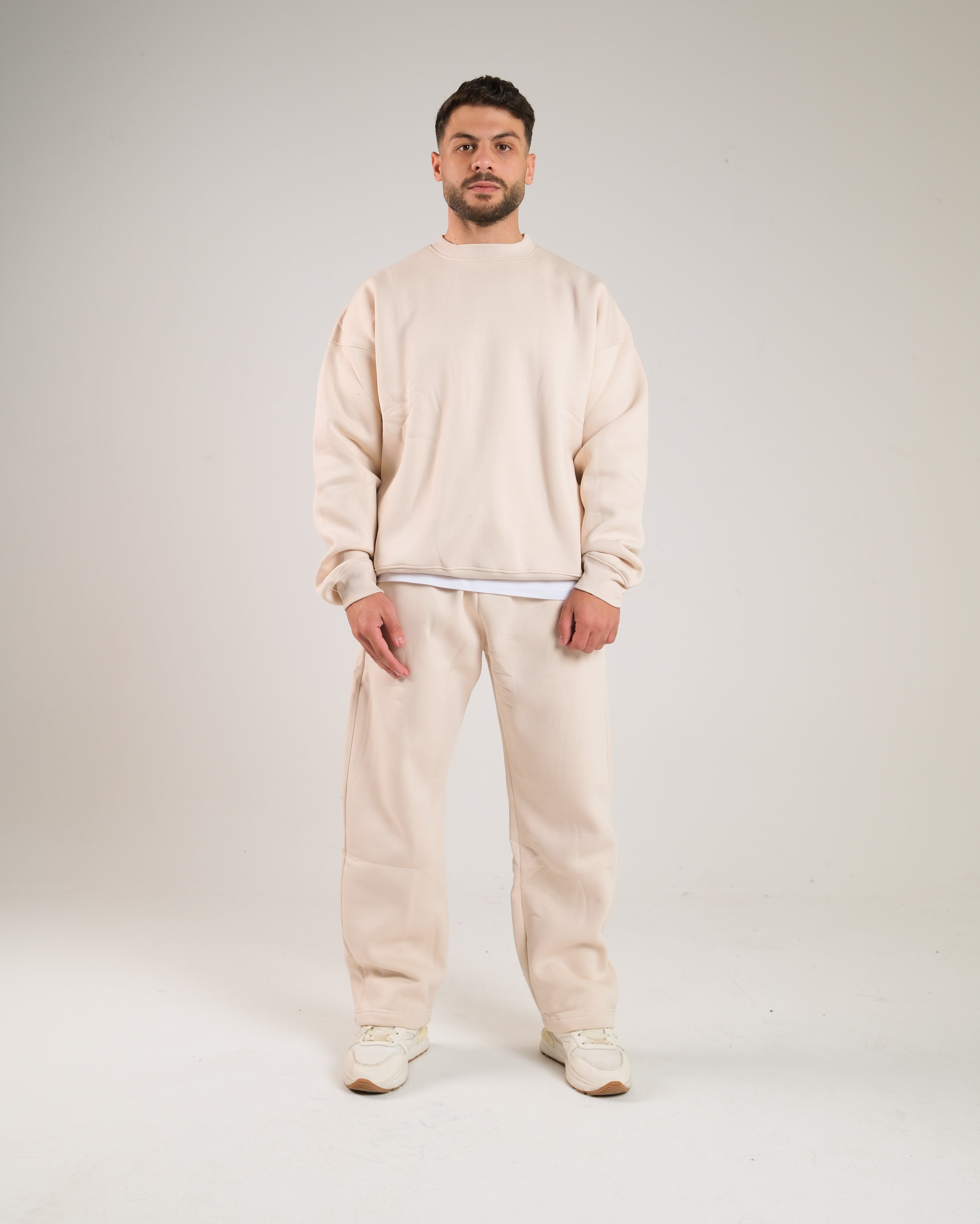 Men Oversized Crewneck