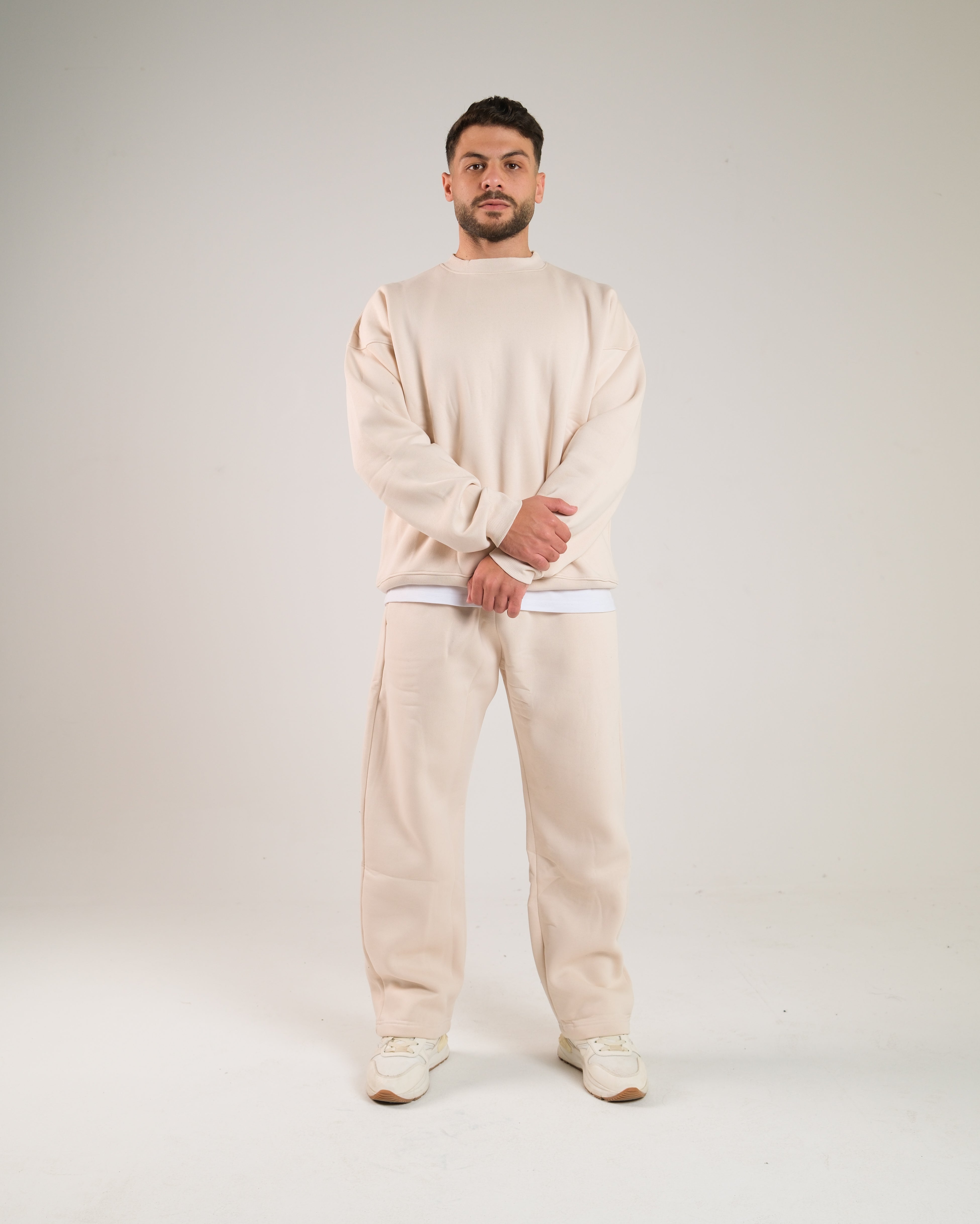 Men Oversized Crewneck