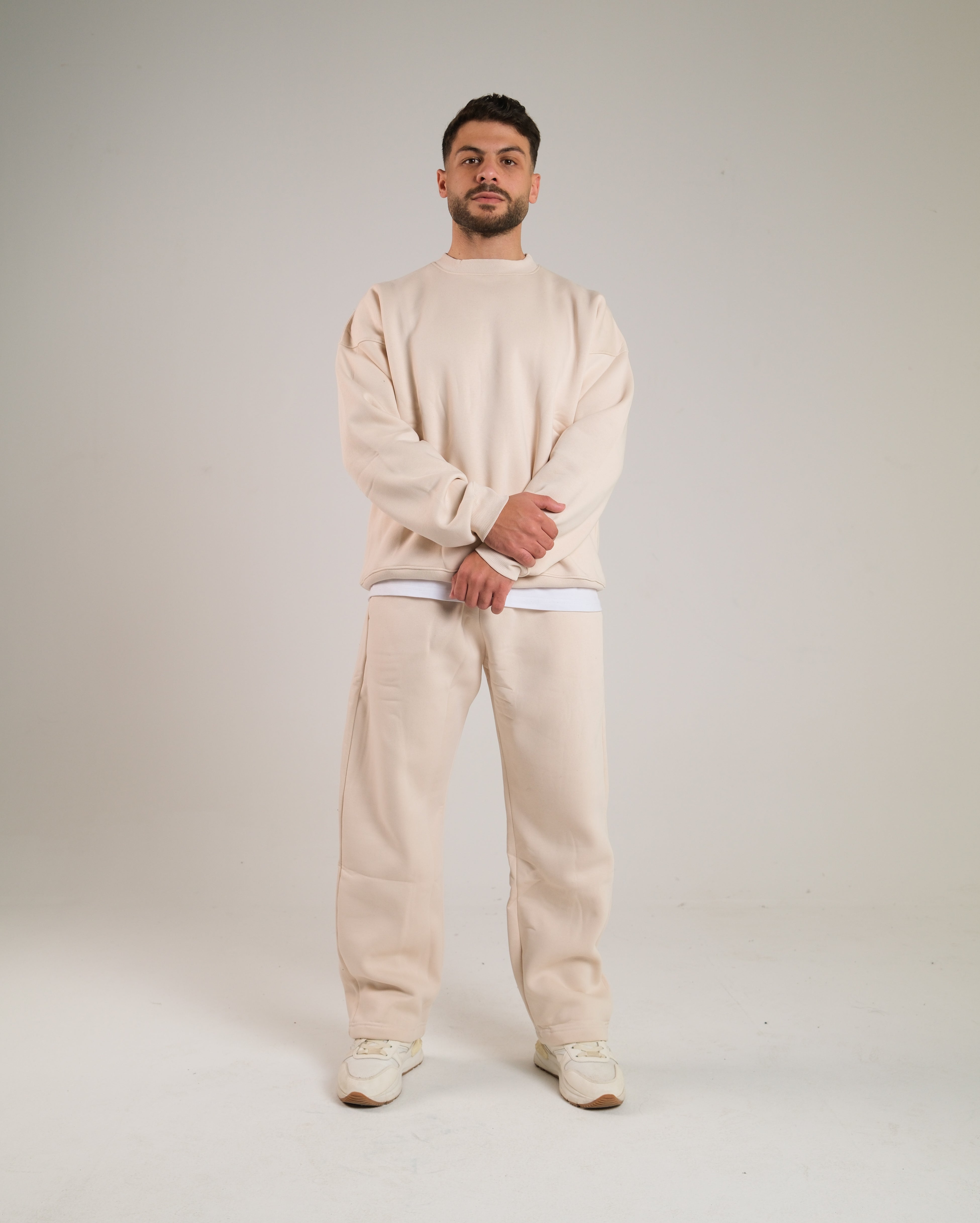 Men Oversized Crewneck