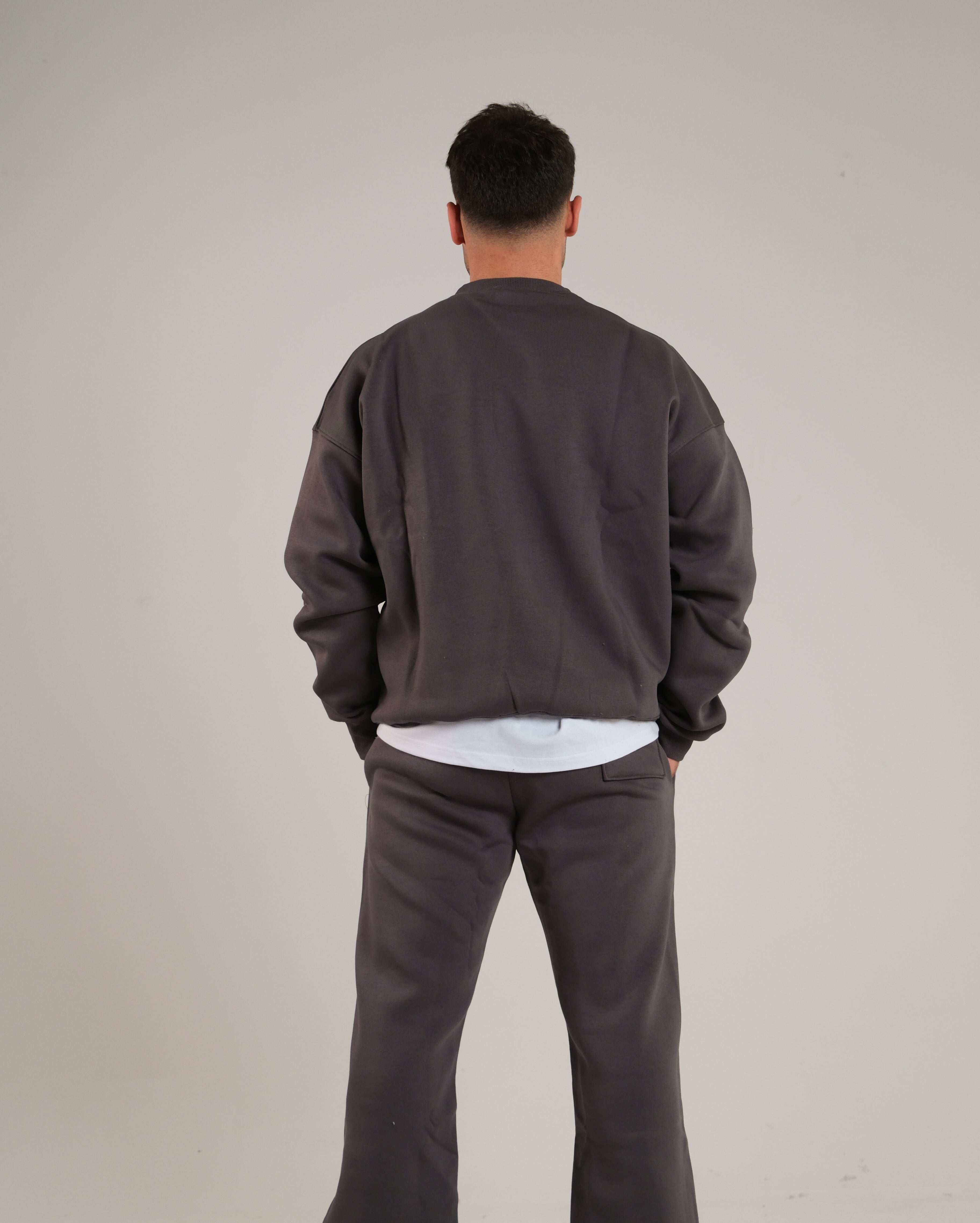 Men Oversized Crewneck