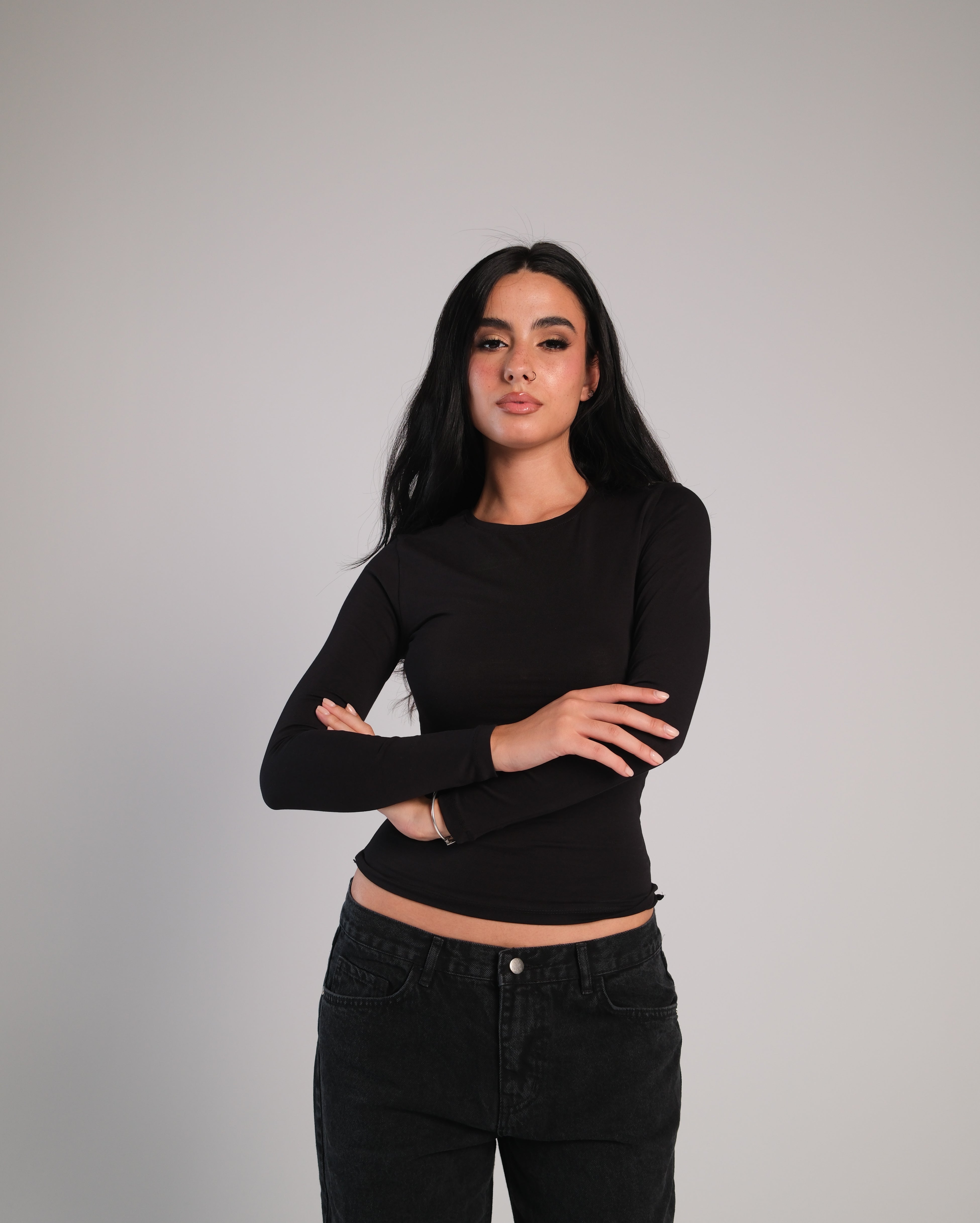 Long Sleeve Contour Top