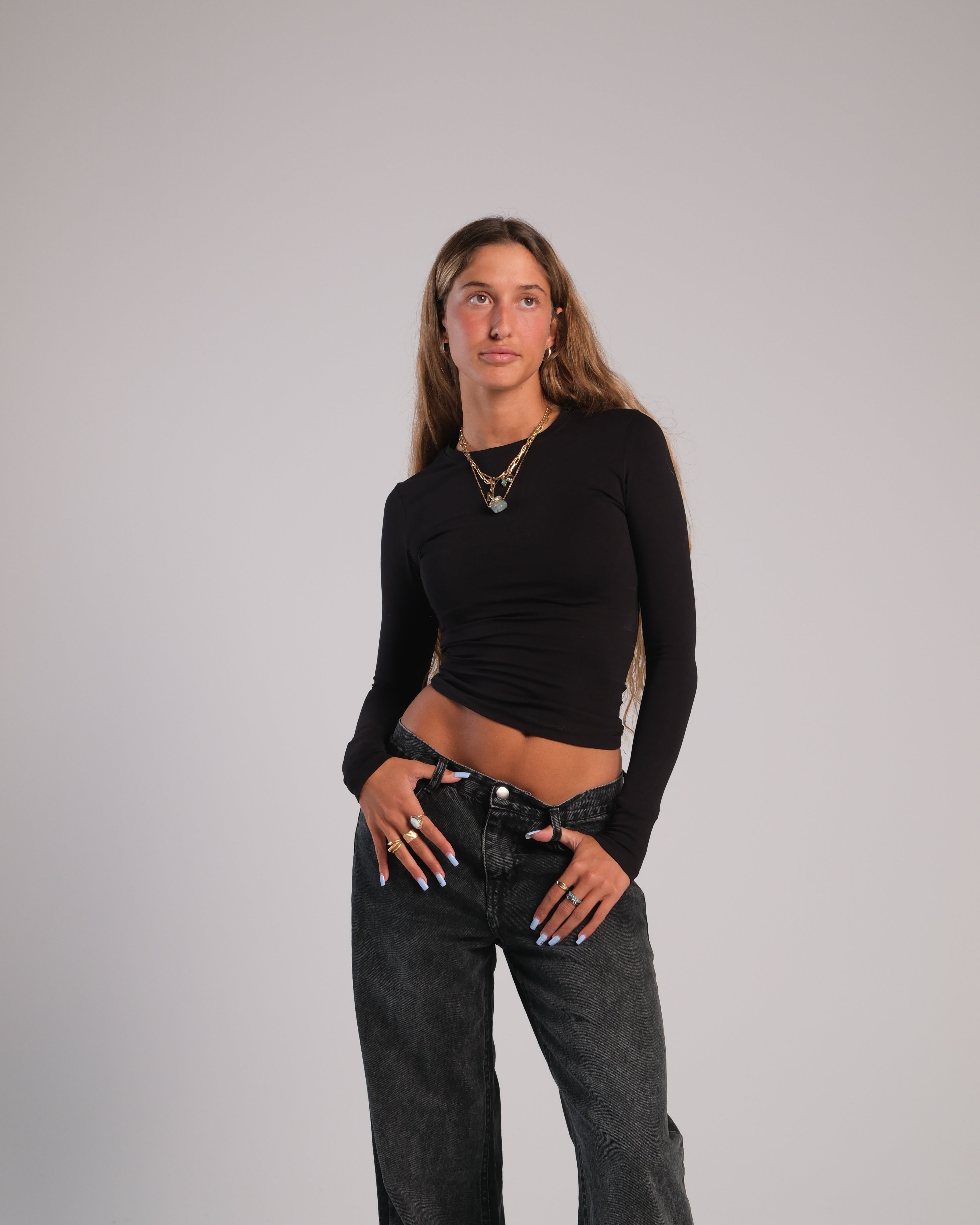 Long Sleeve Contour Top