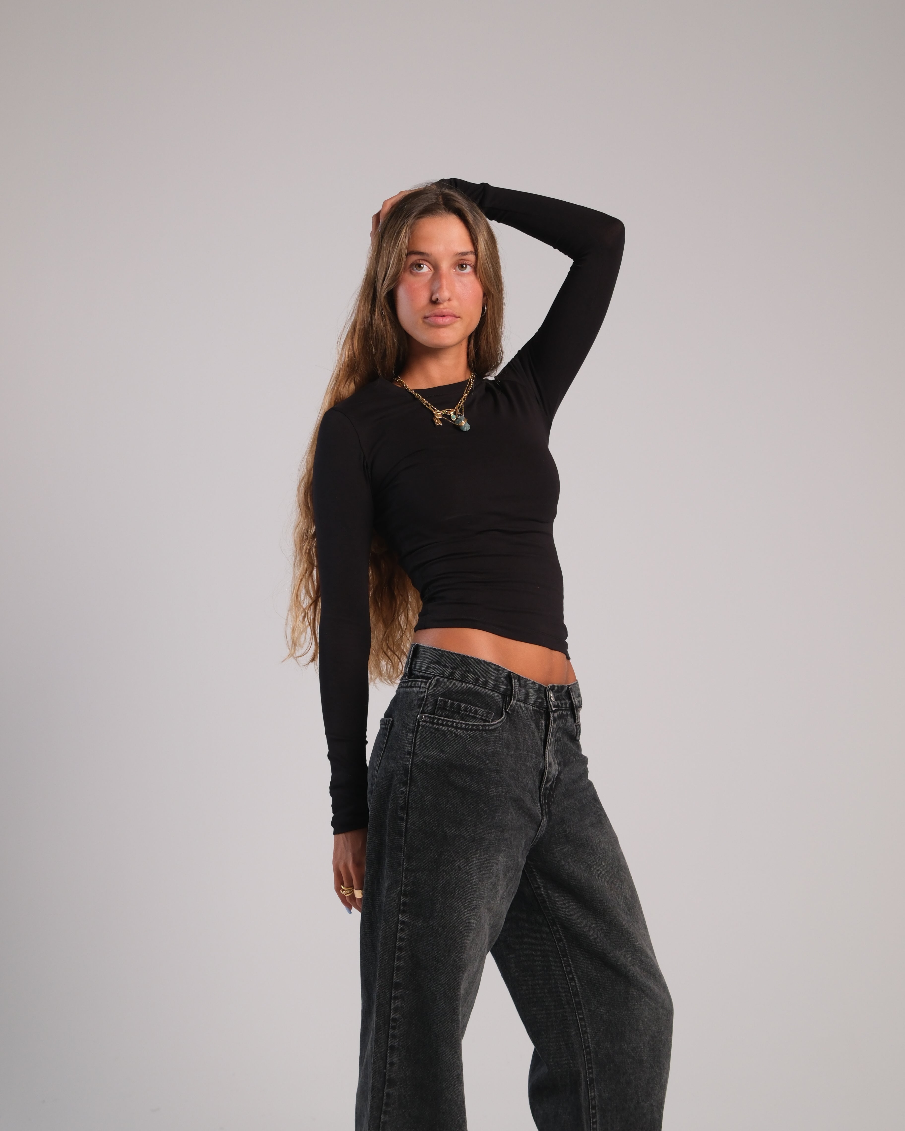 Long Sleeve Contour Top