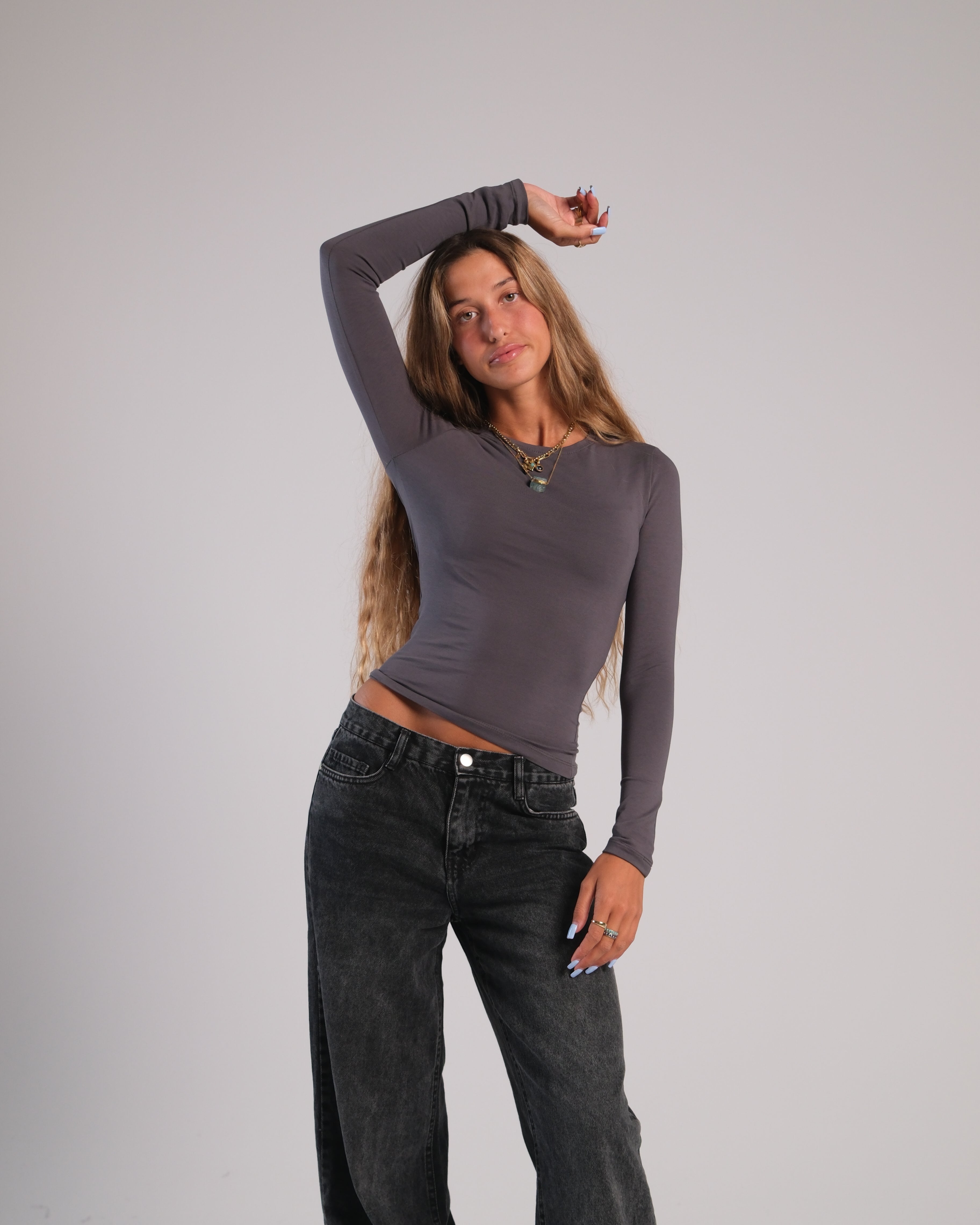 Long Sleeve Contour Top