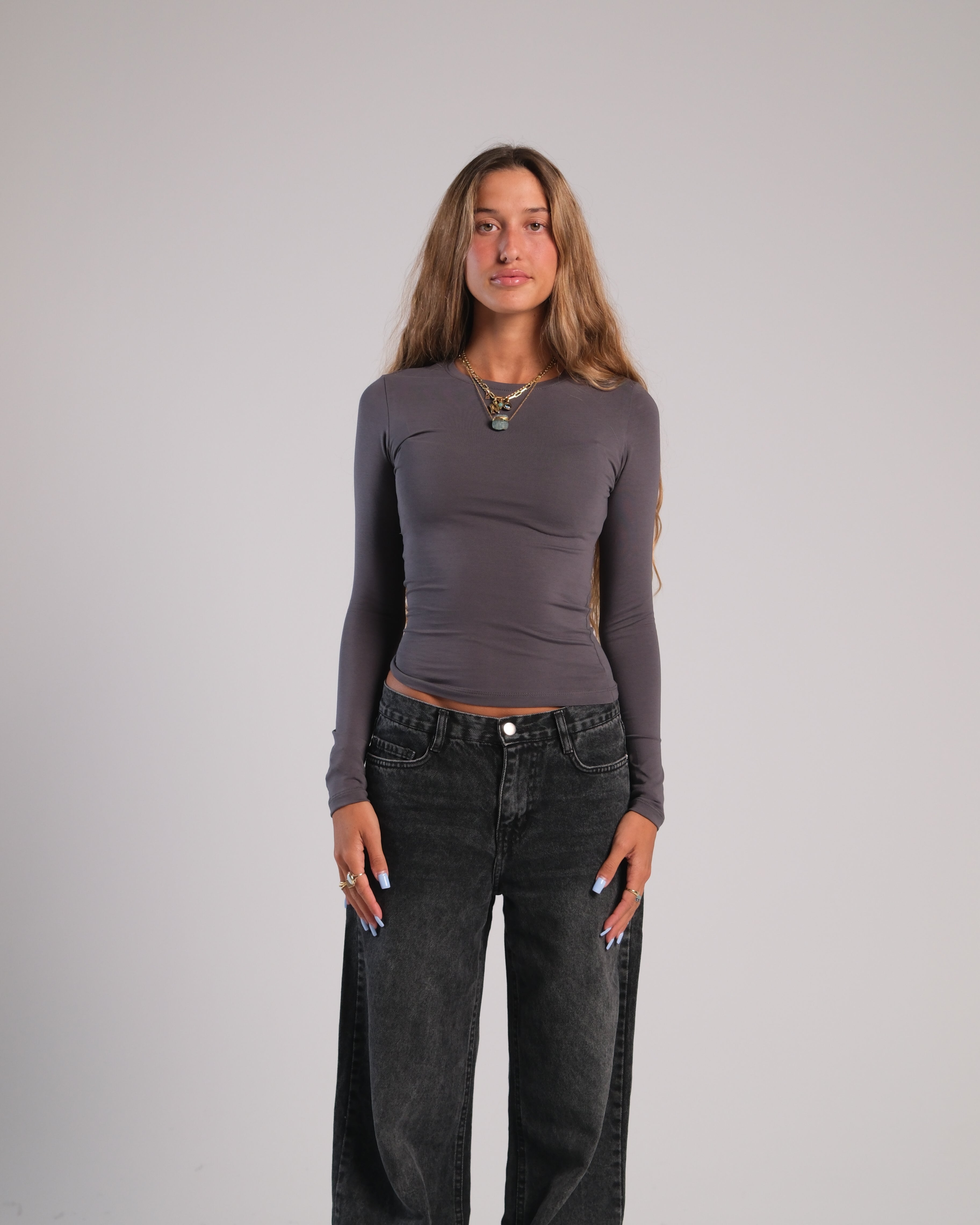 Long Sleeve Contour Top