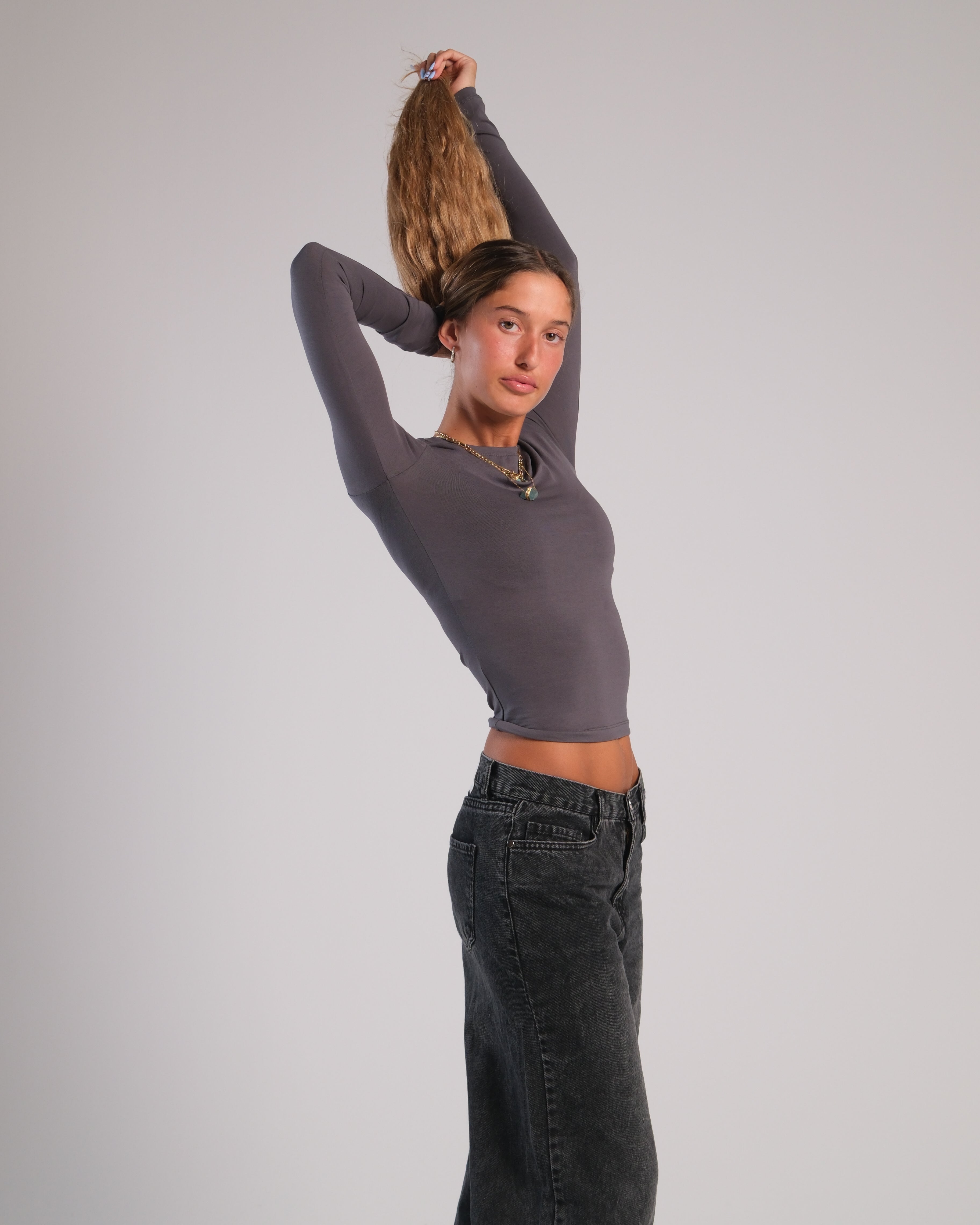 Long Sleeve Contour Top
