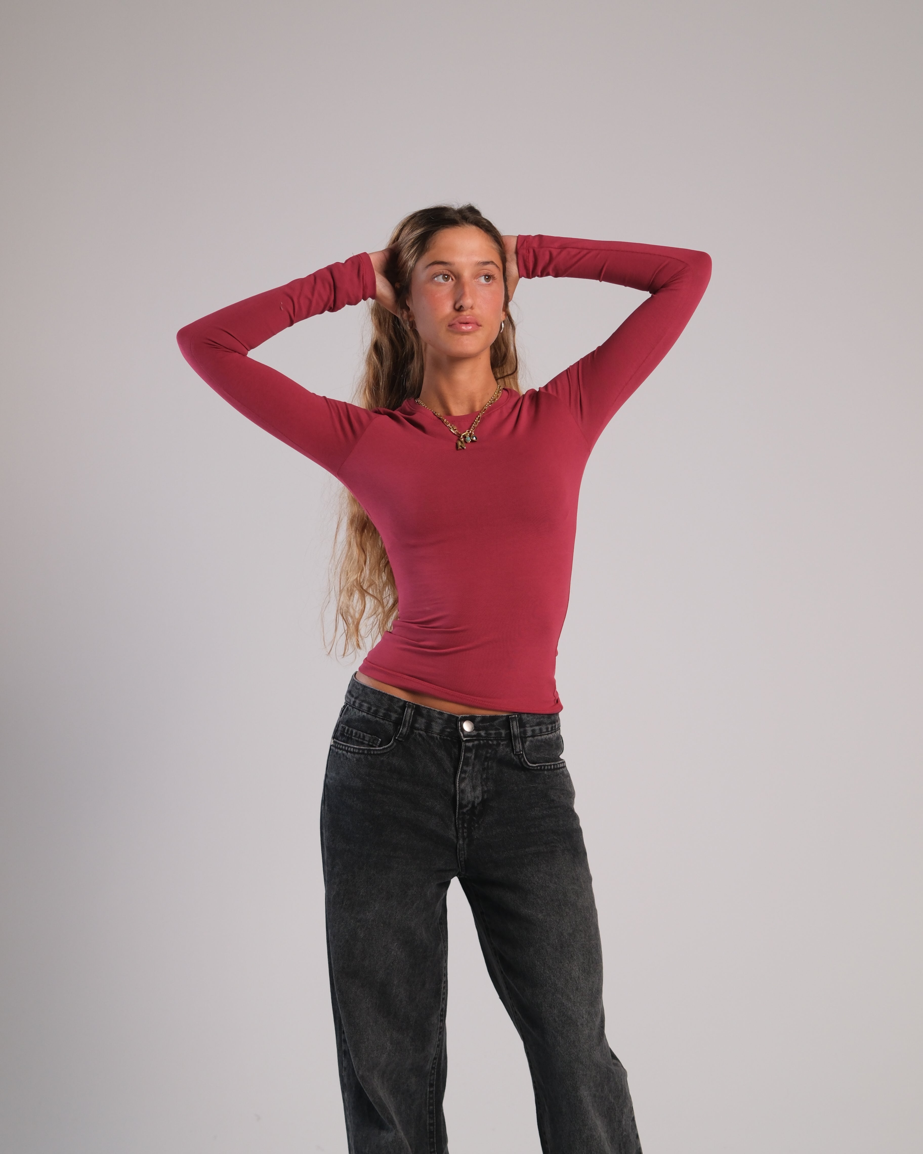 Long Sleeve Contour Top