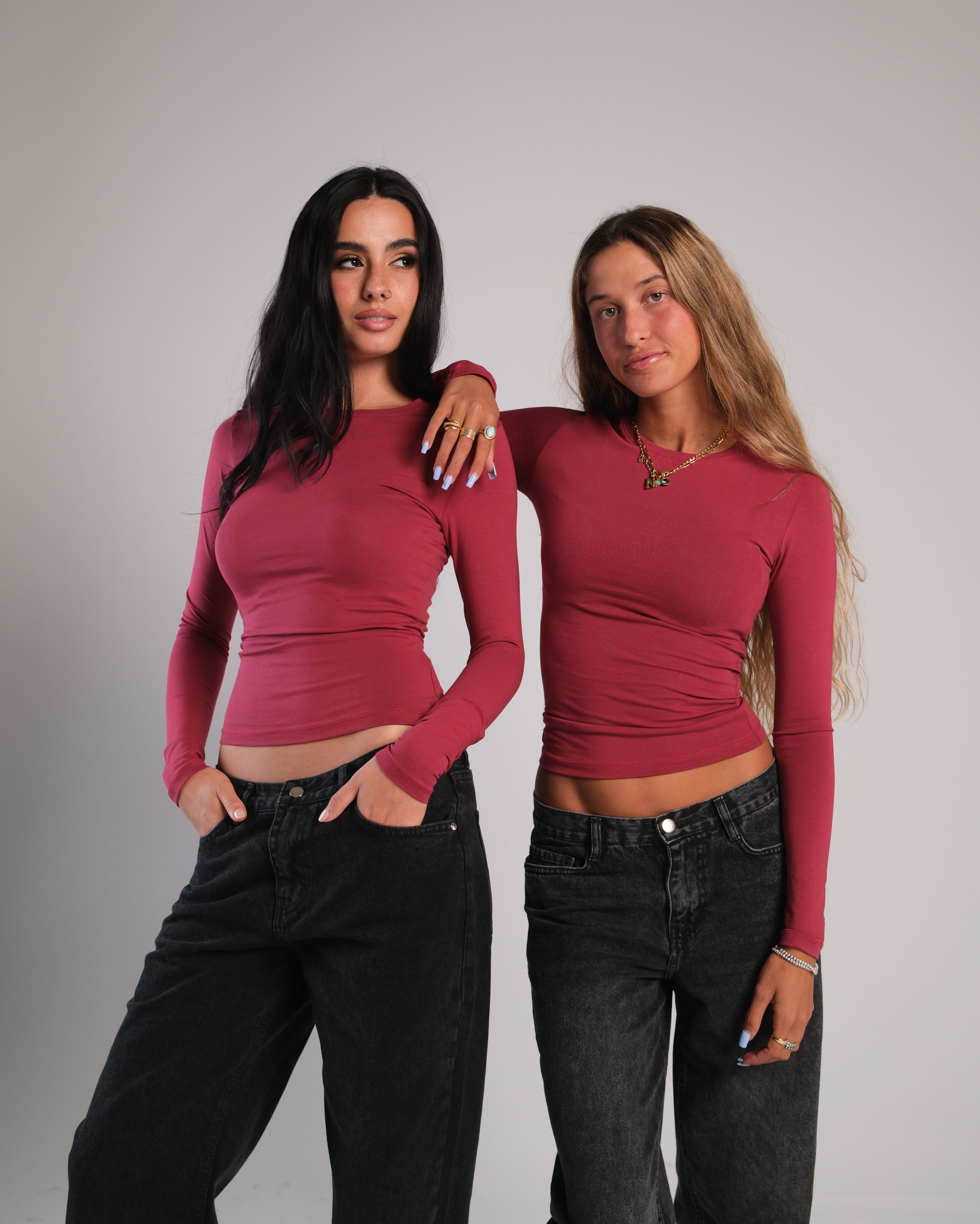 Long Sleeve Contour Top