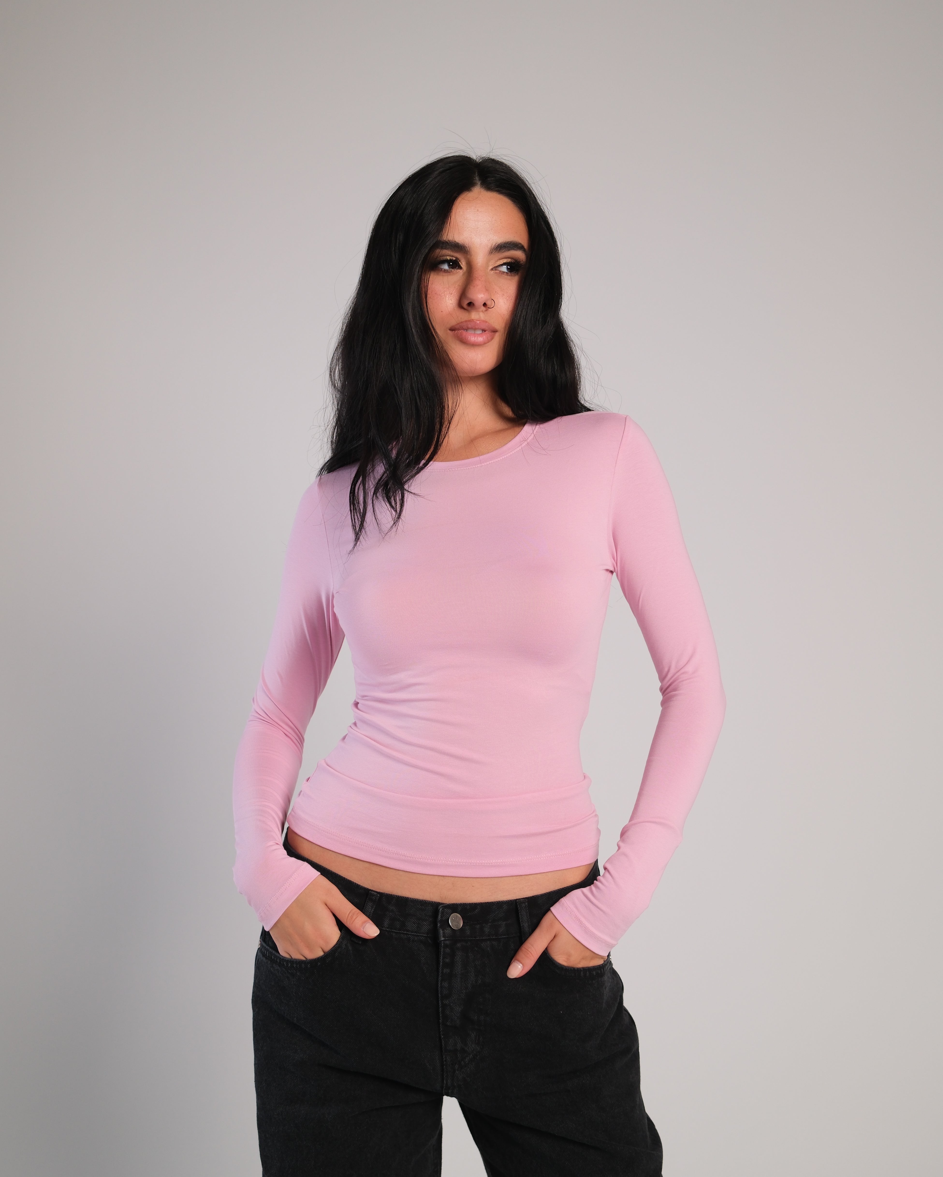 Long Sleeve Contour Top