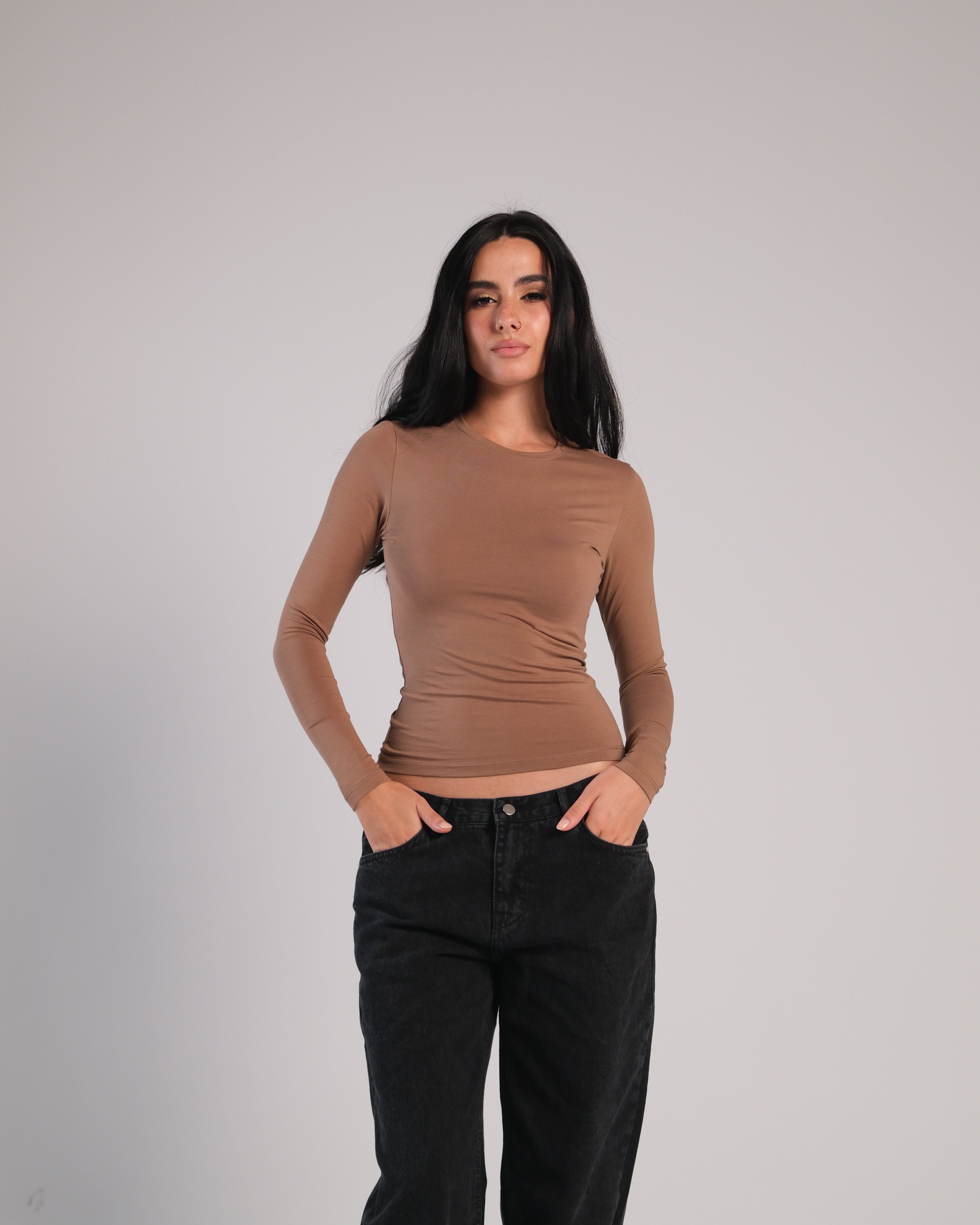 Long Sleeve Contour Top