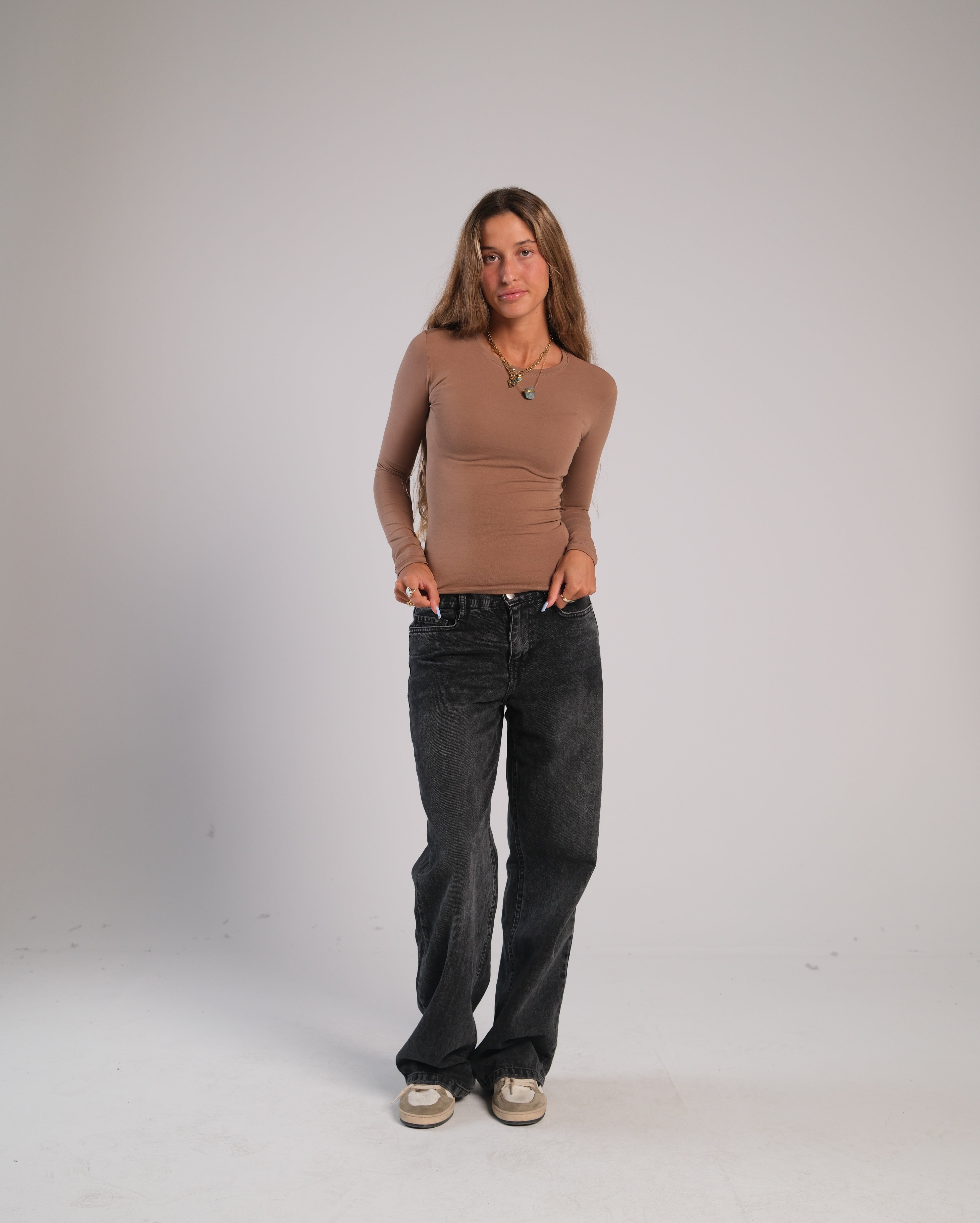 Long Sleeve Contour Top