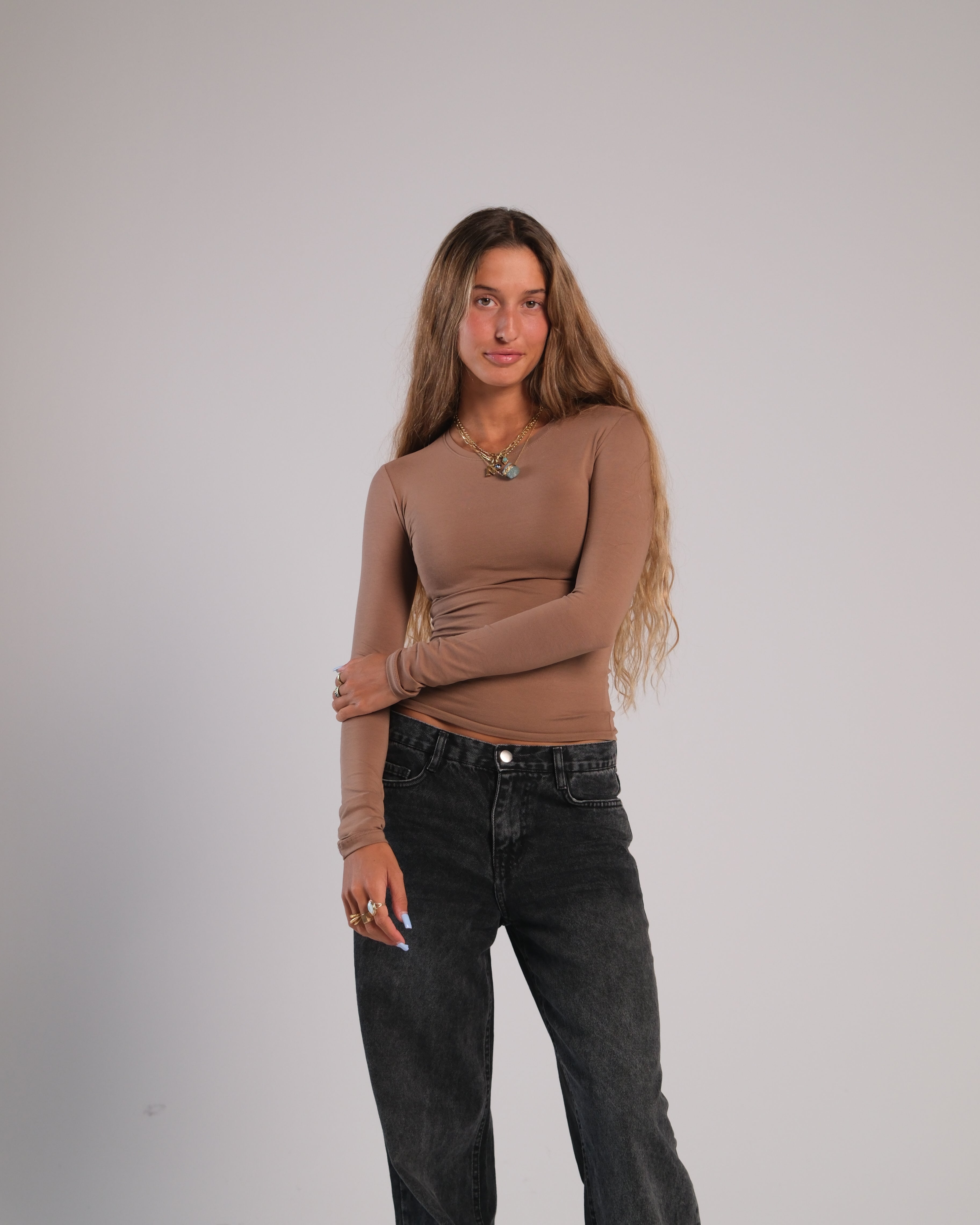 Long Sleeve Contour Top
