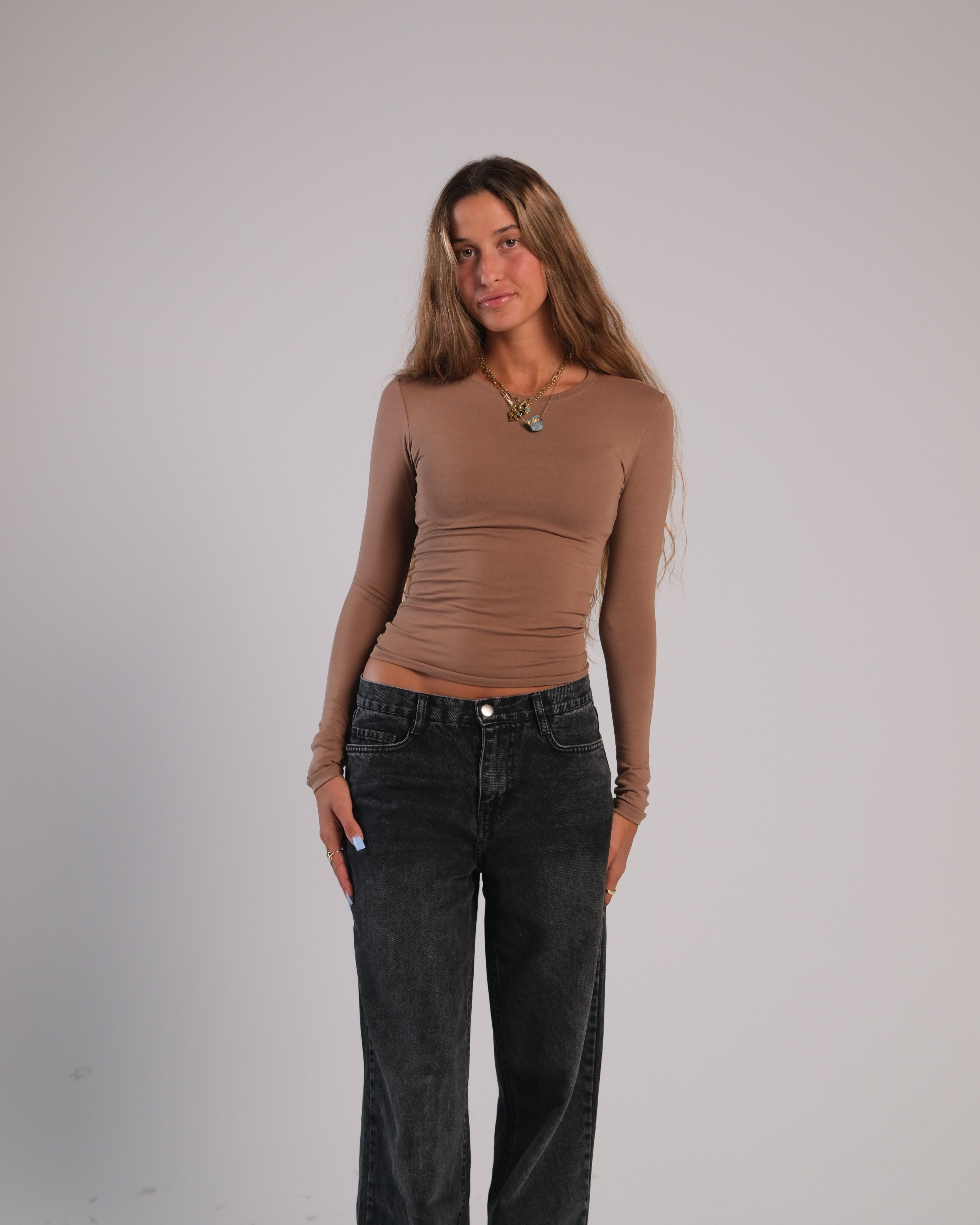 Long Sleeve Contour Top
