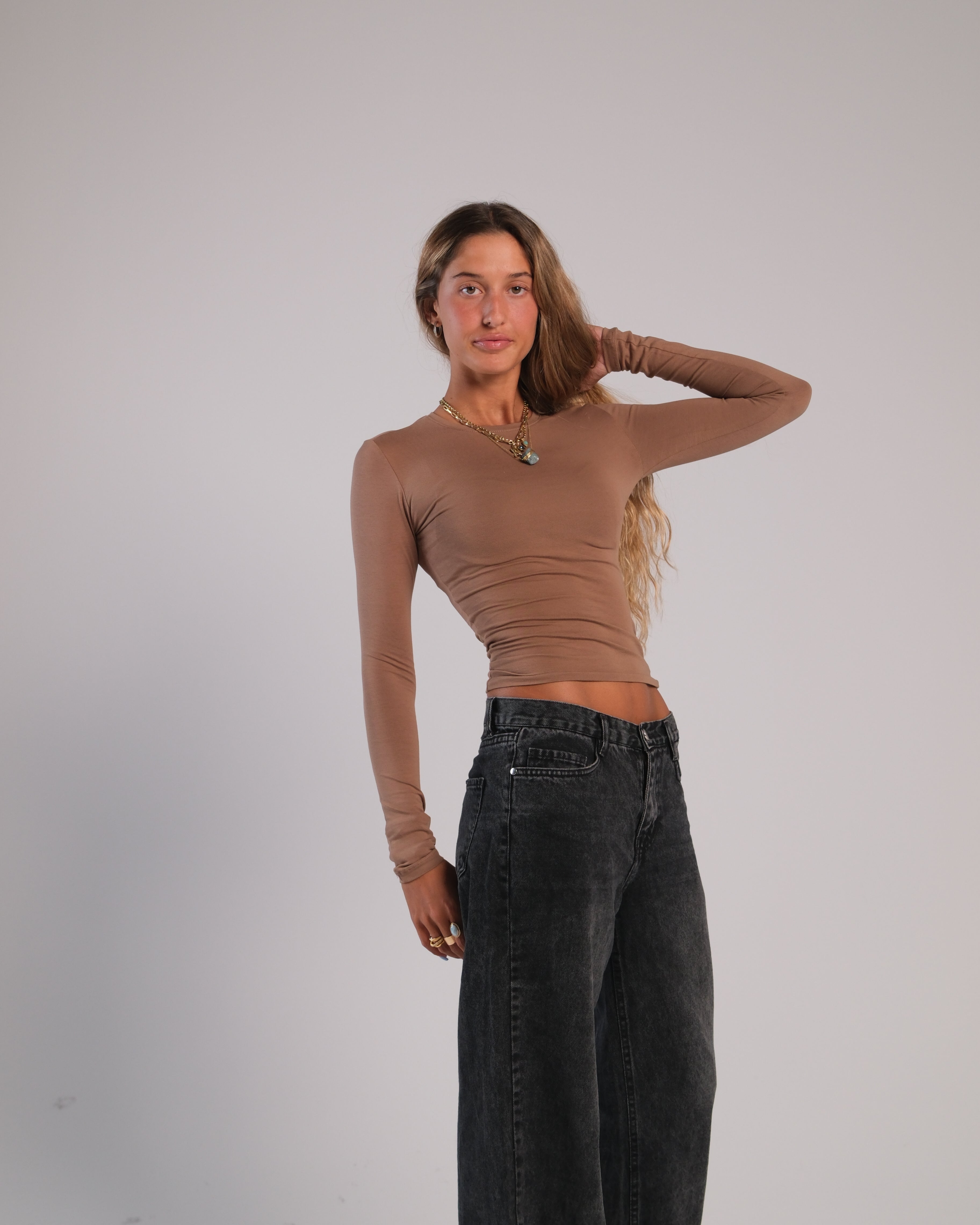 Long Sleeve Contour Top