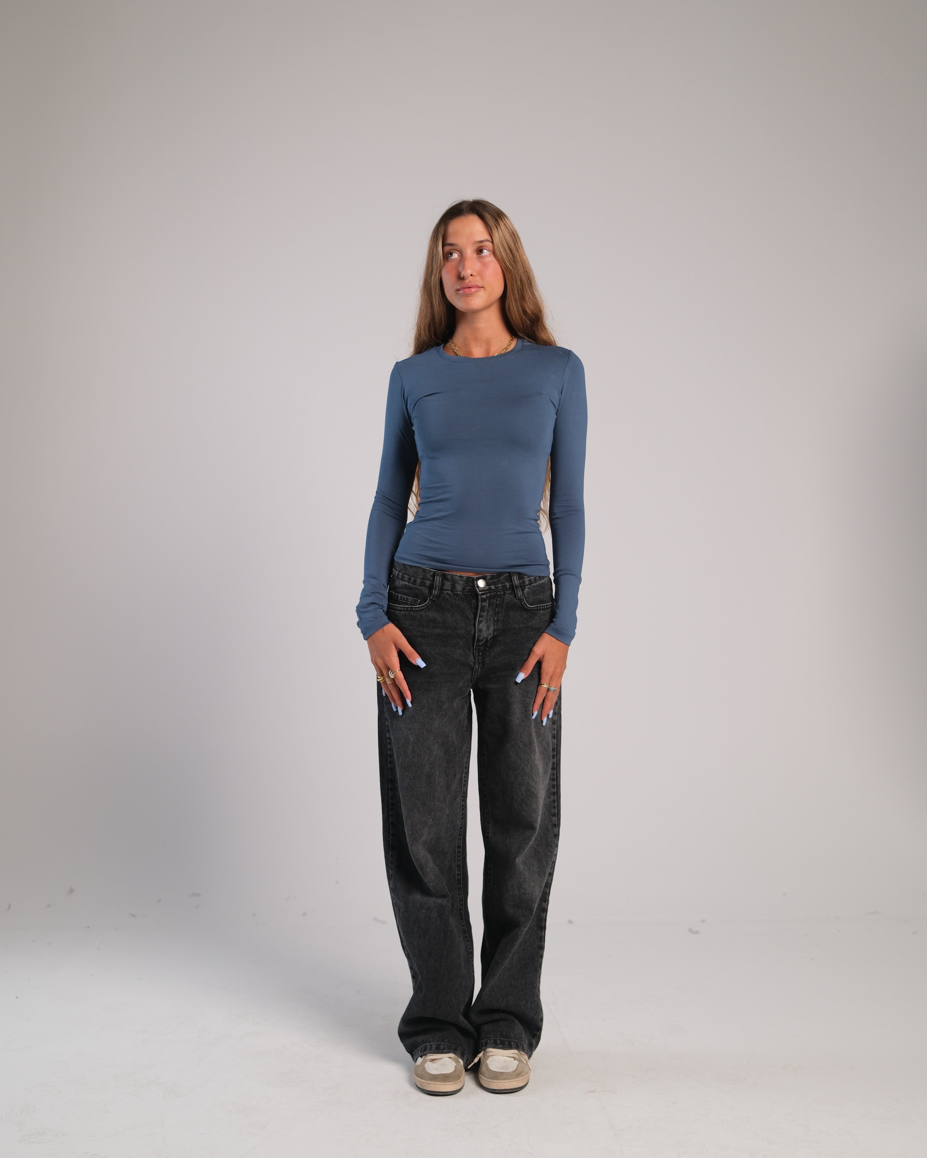 Long Sleeve Contour Top