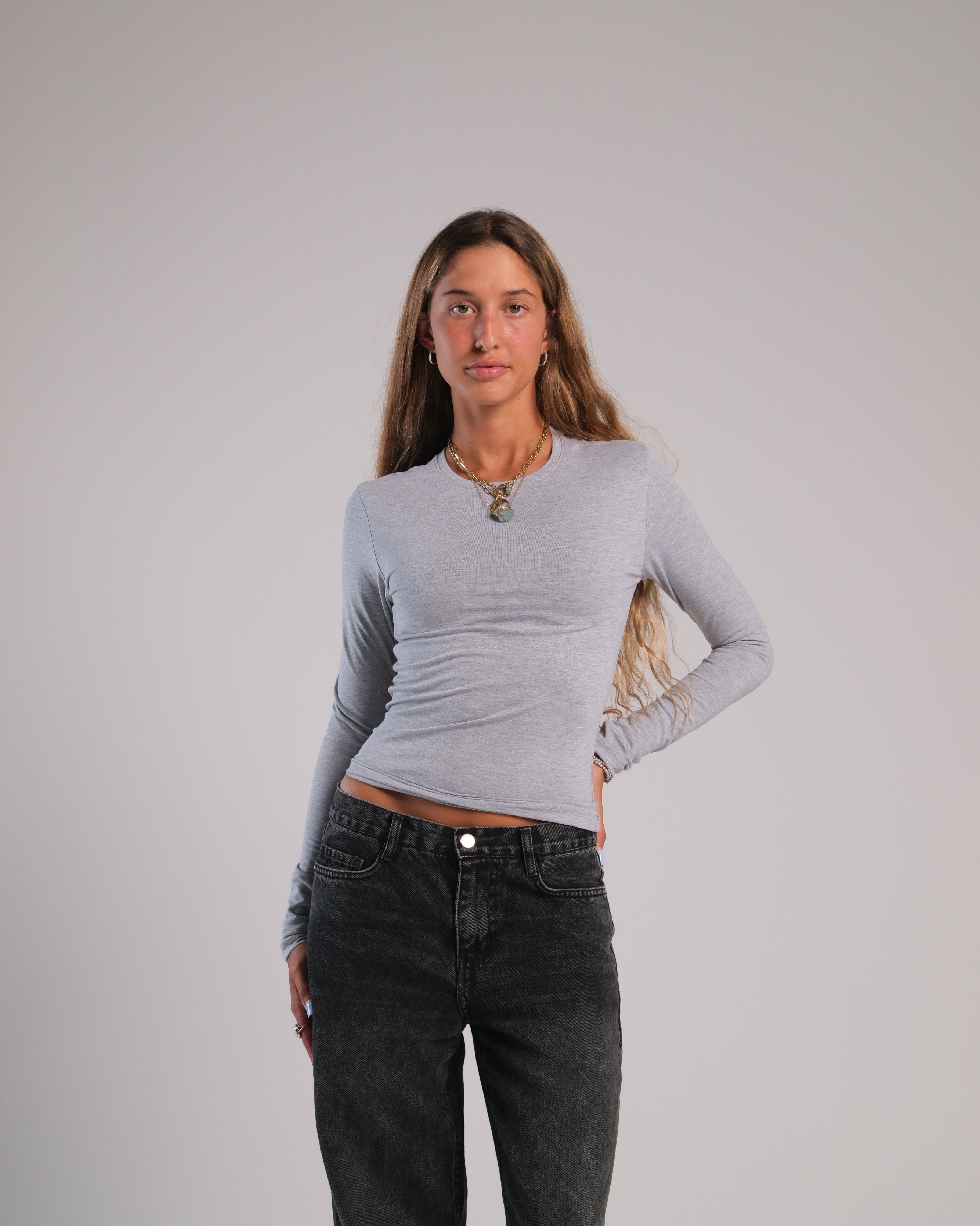 Long Sleeve Contour Top