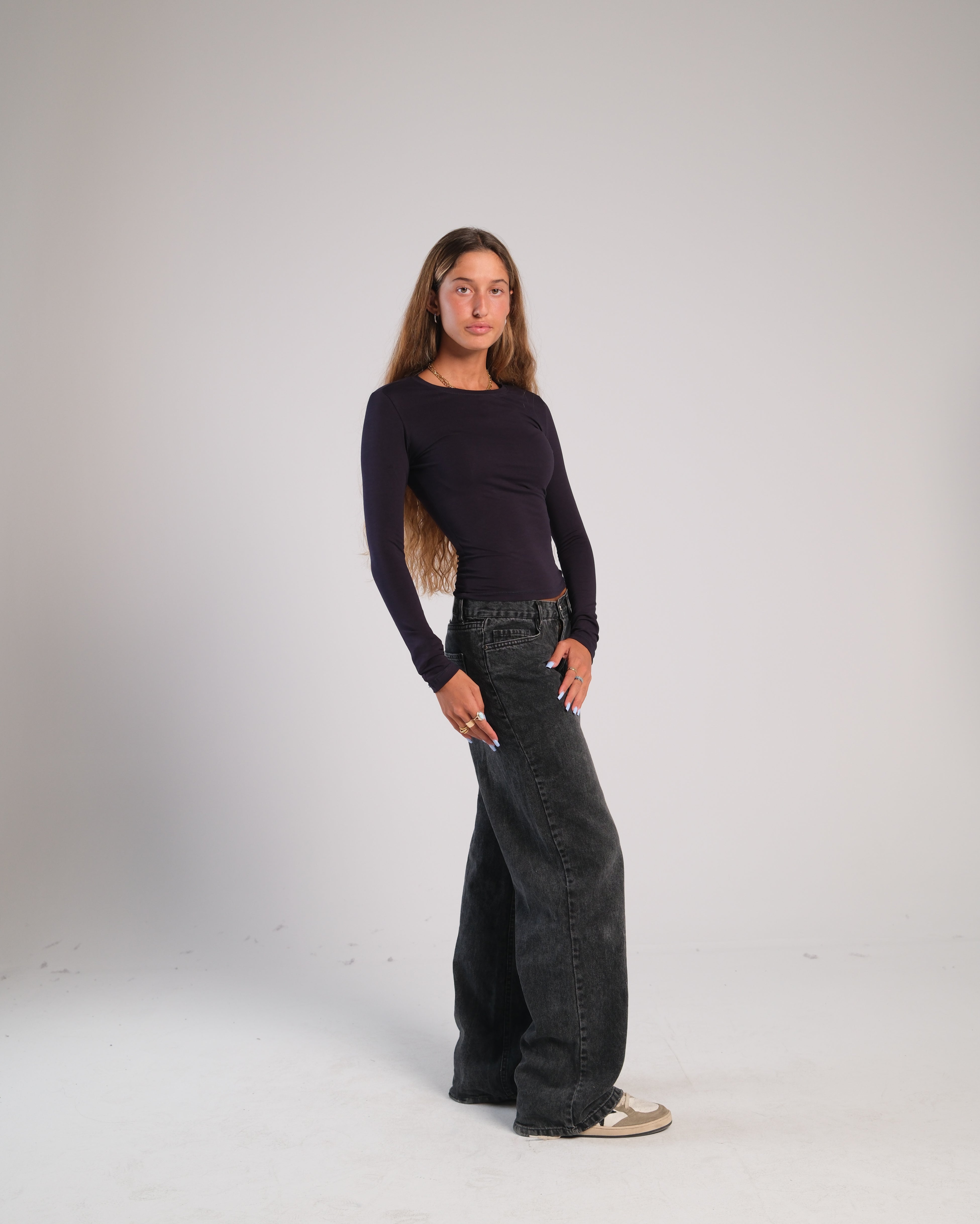 Long Sleeve Contour Top