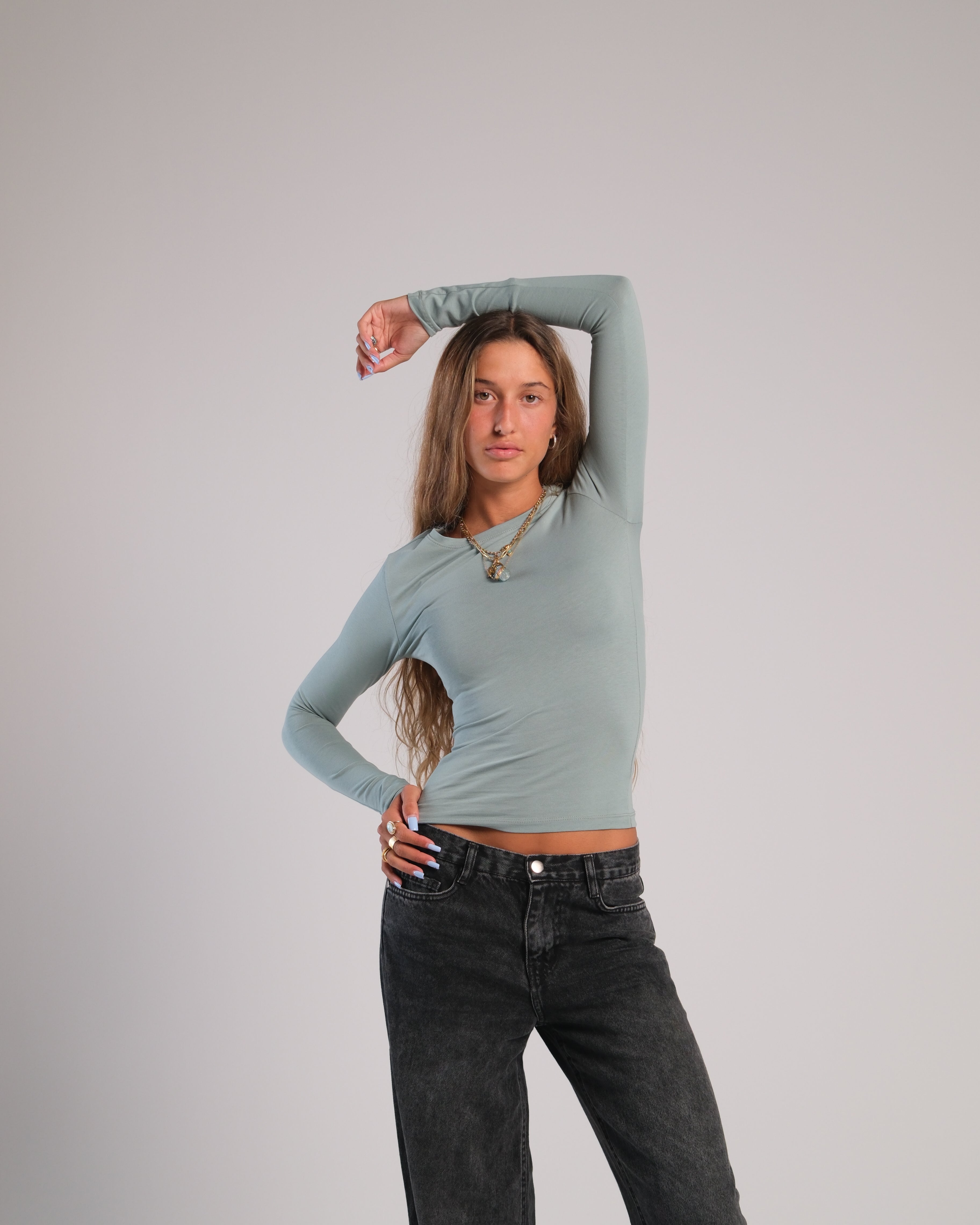 Long Sleeve Contour Top