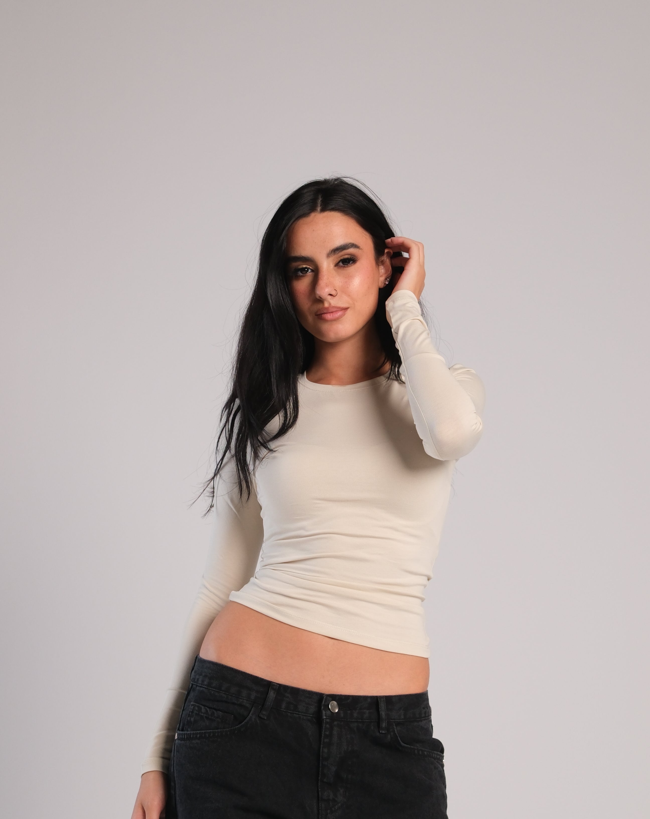 Long Sleeve Contour Top