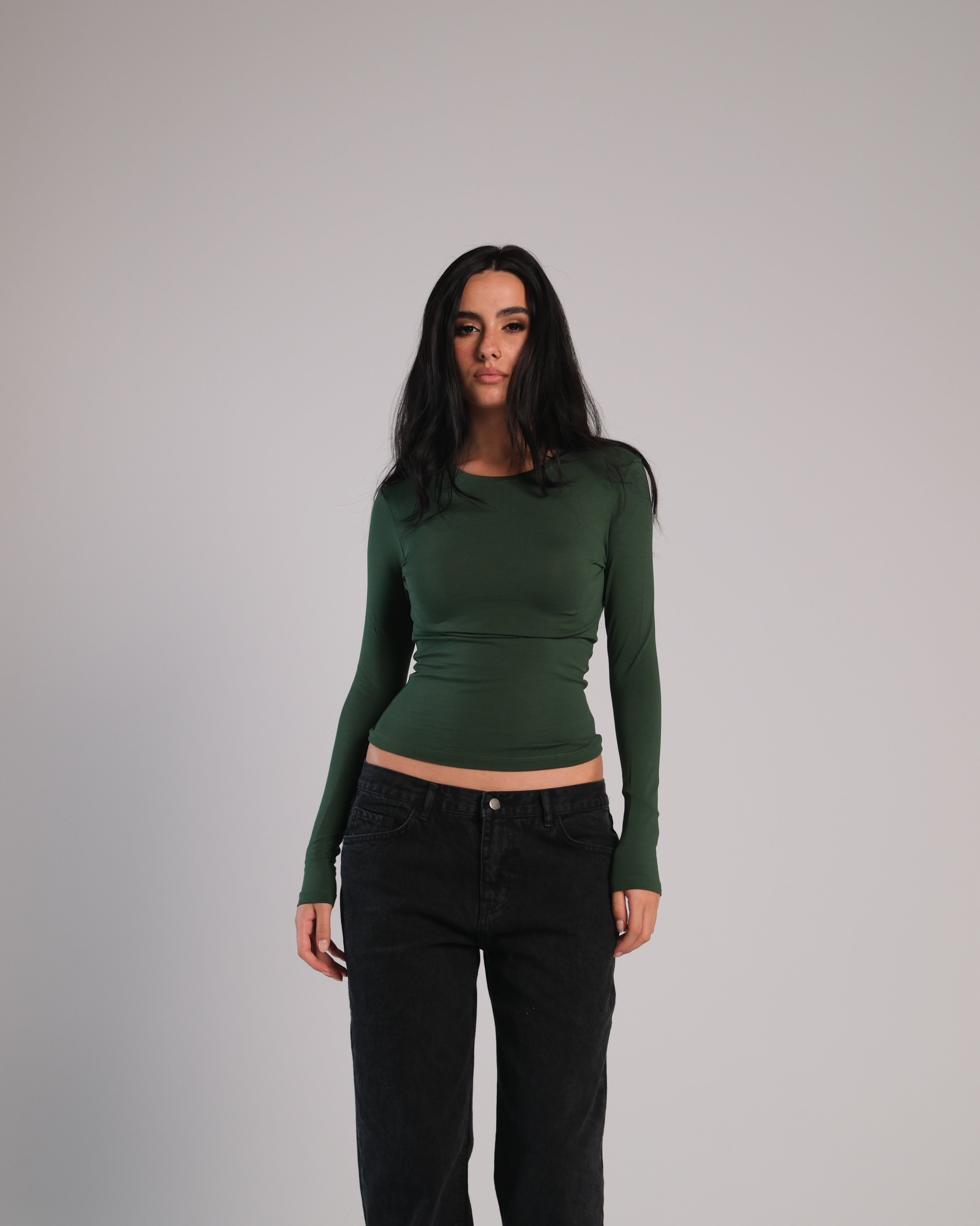 Long Sleeve Contour Top