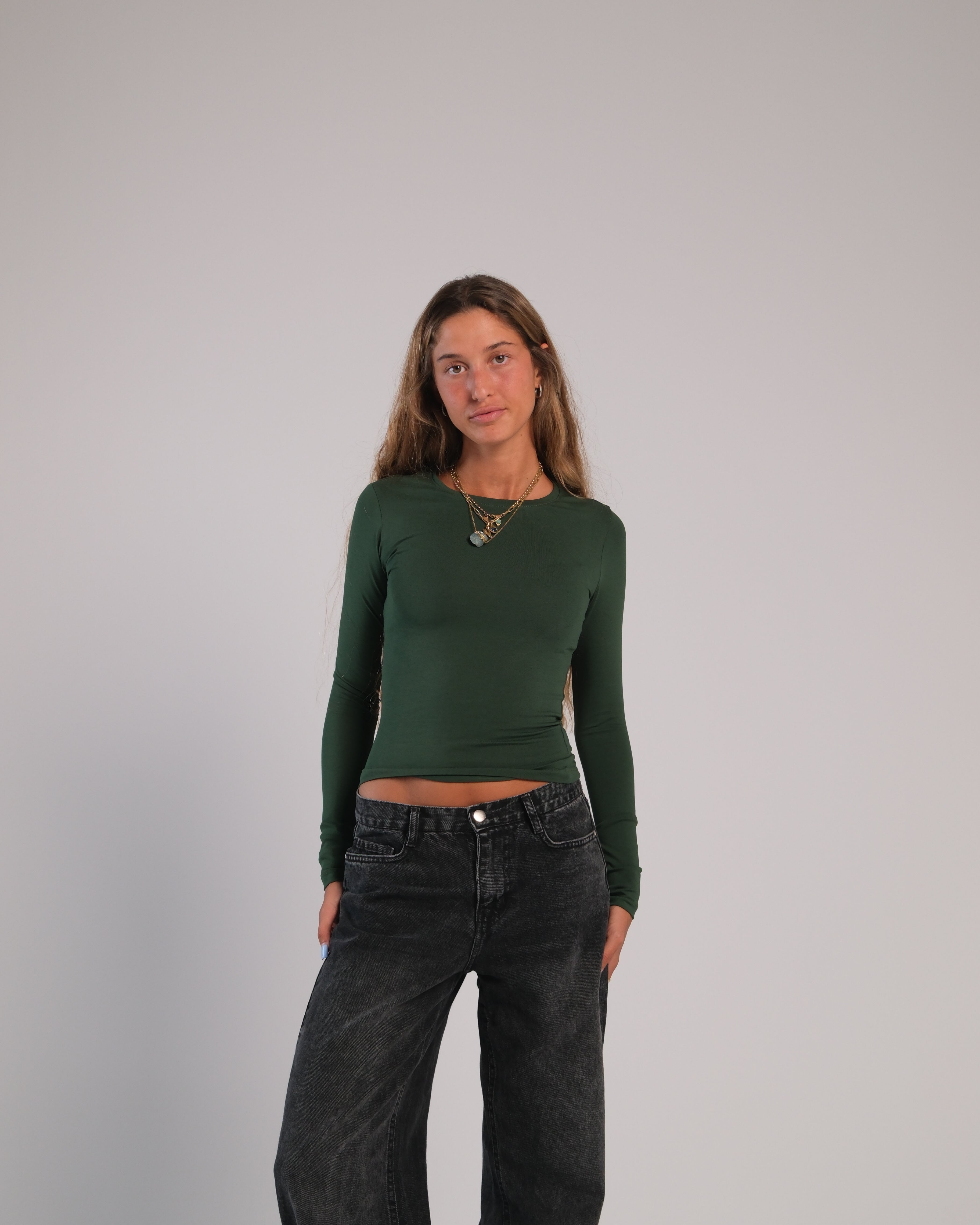 Long Sleeve Contour Top