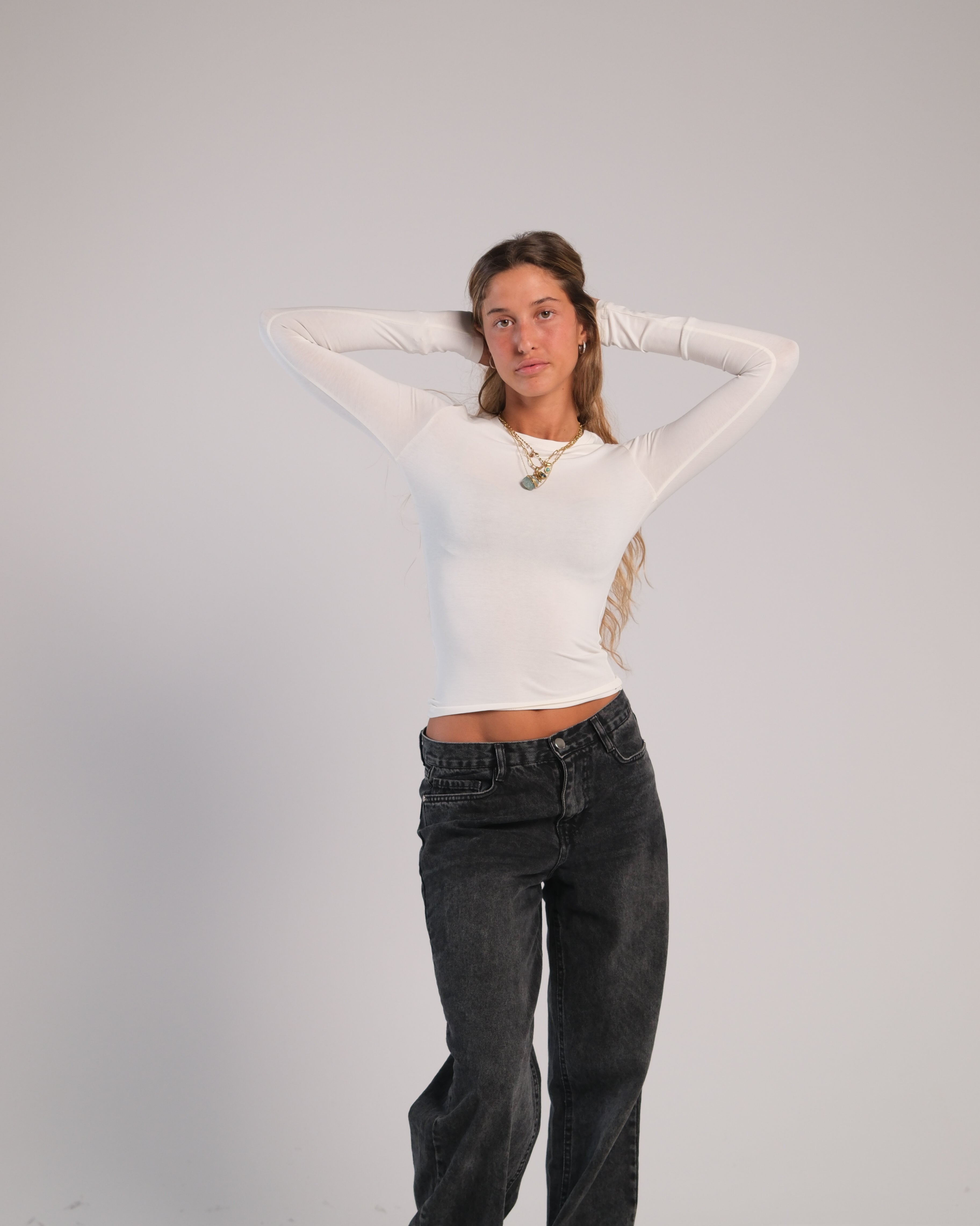 Long Sleeve Contour Top