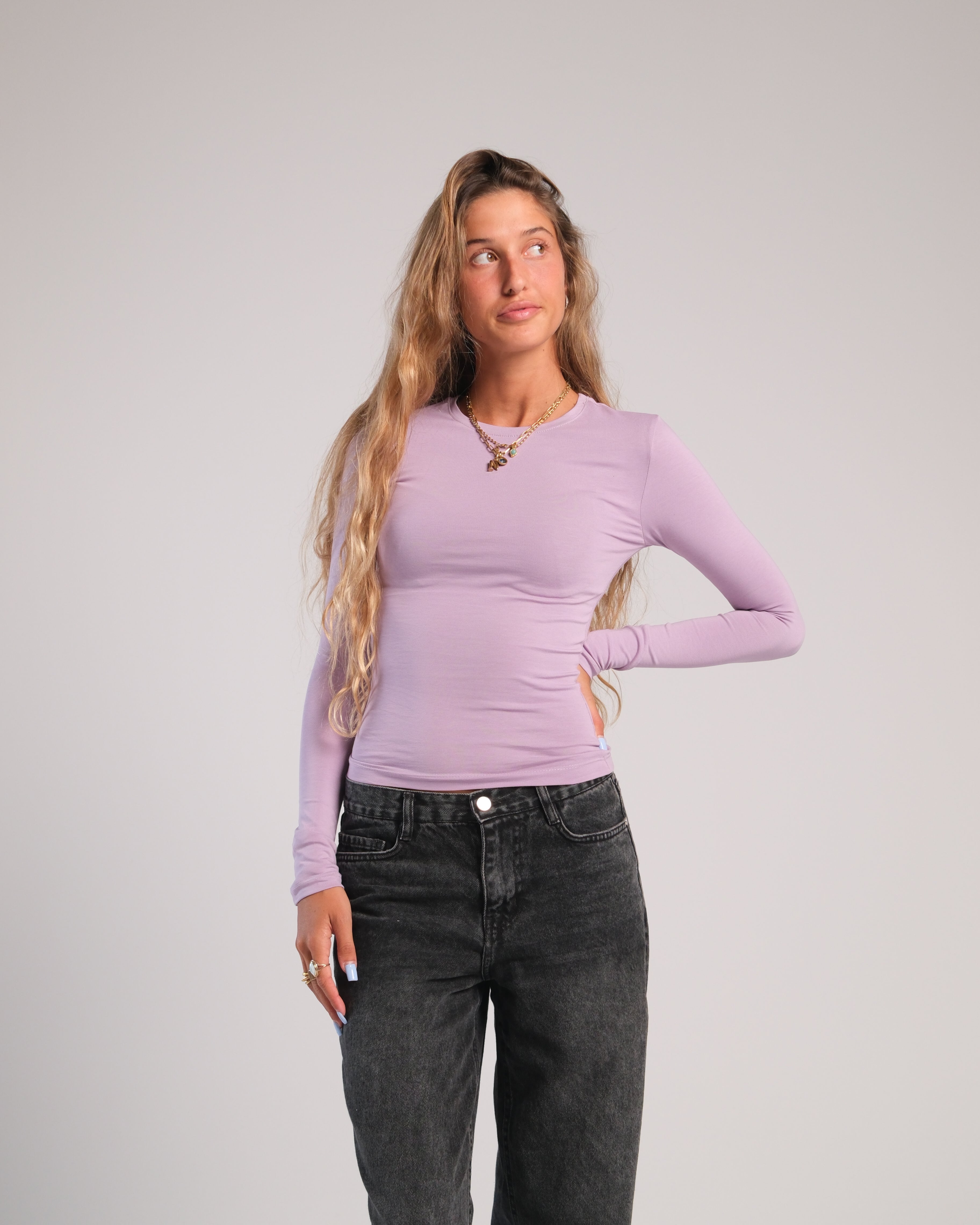 Long Sleeve Contour Top