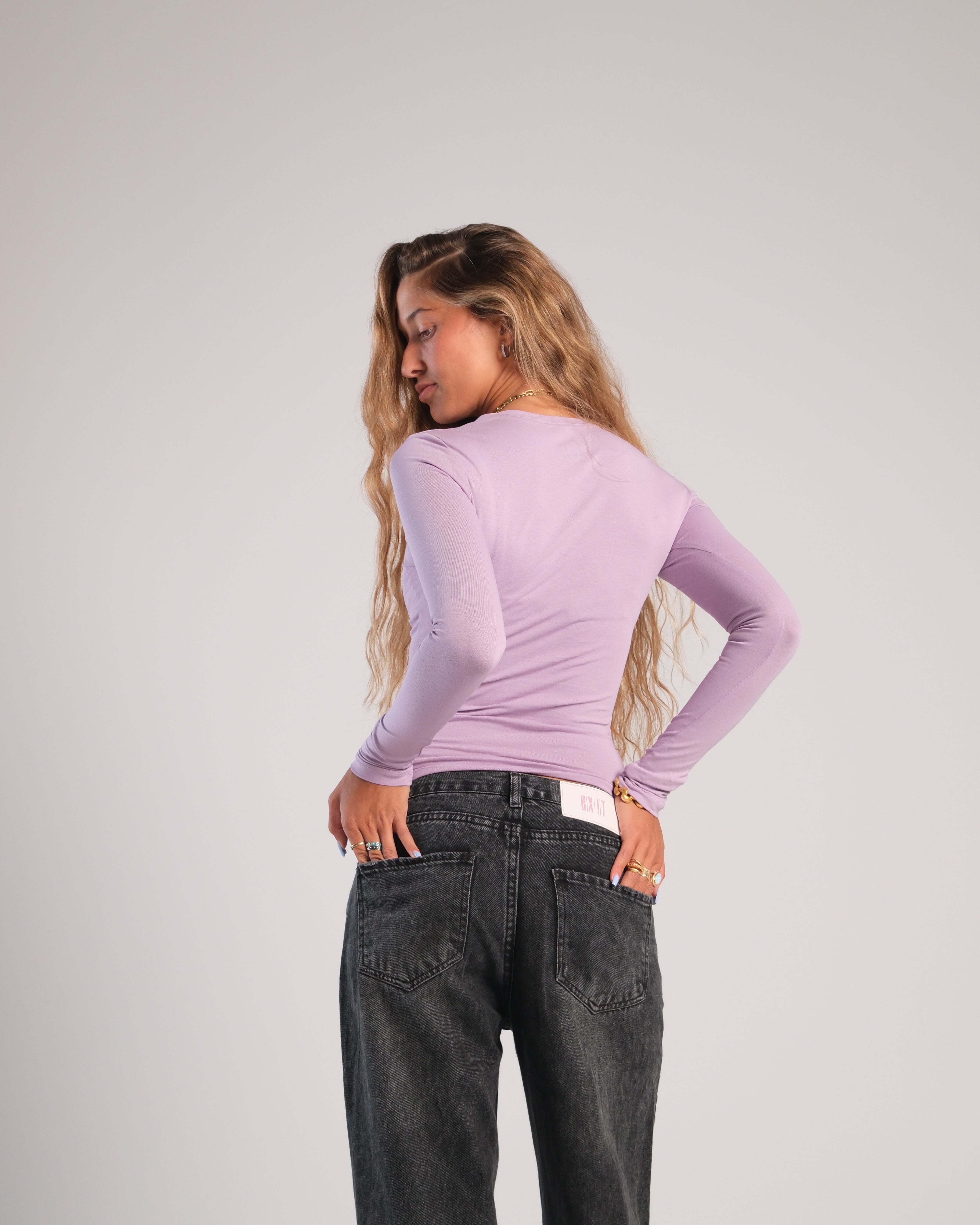 Long Sleeve Contour Top