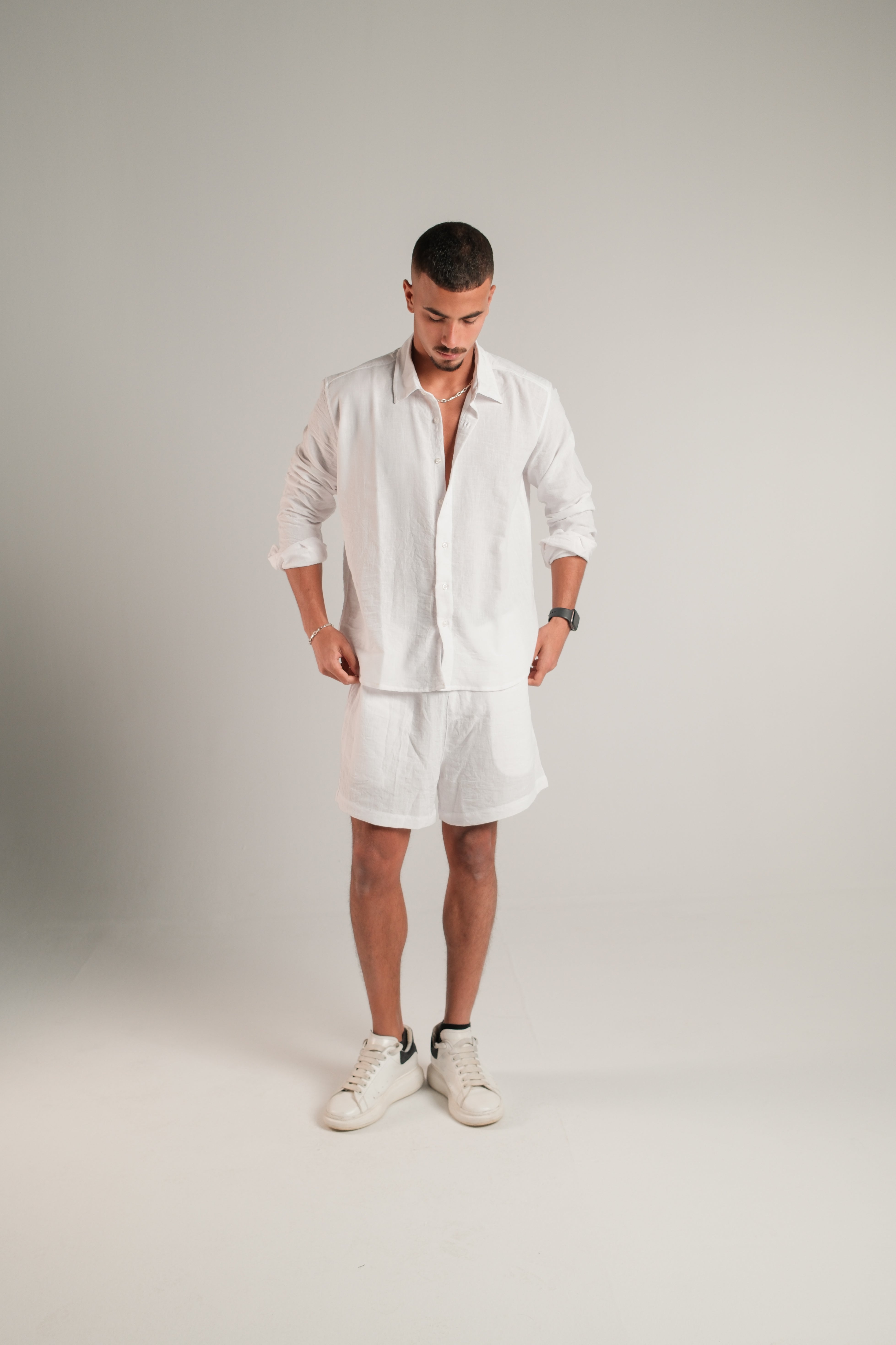 Men's Linen Shorts