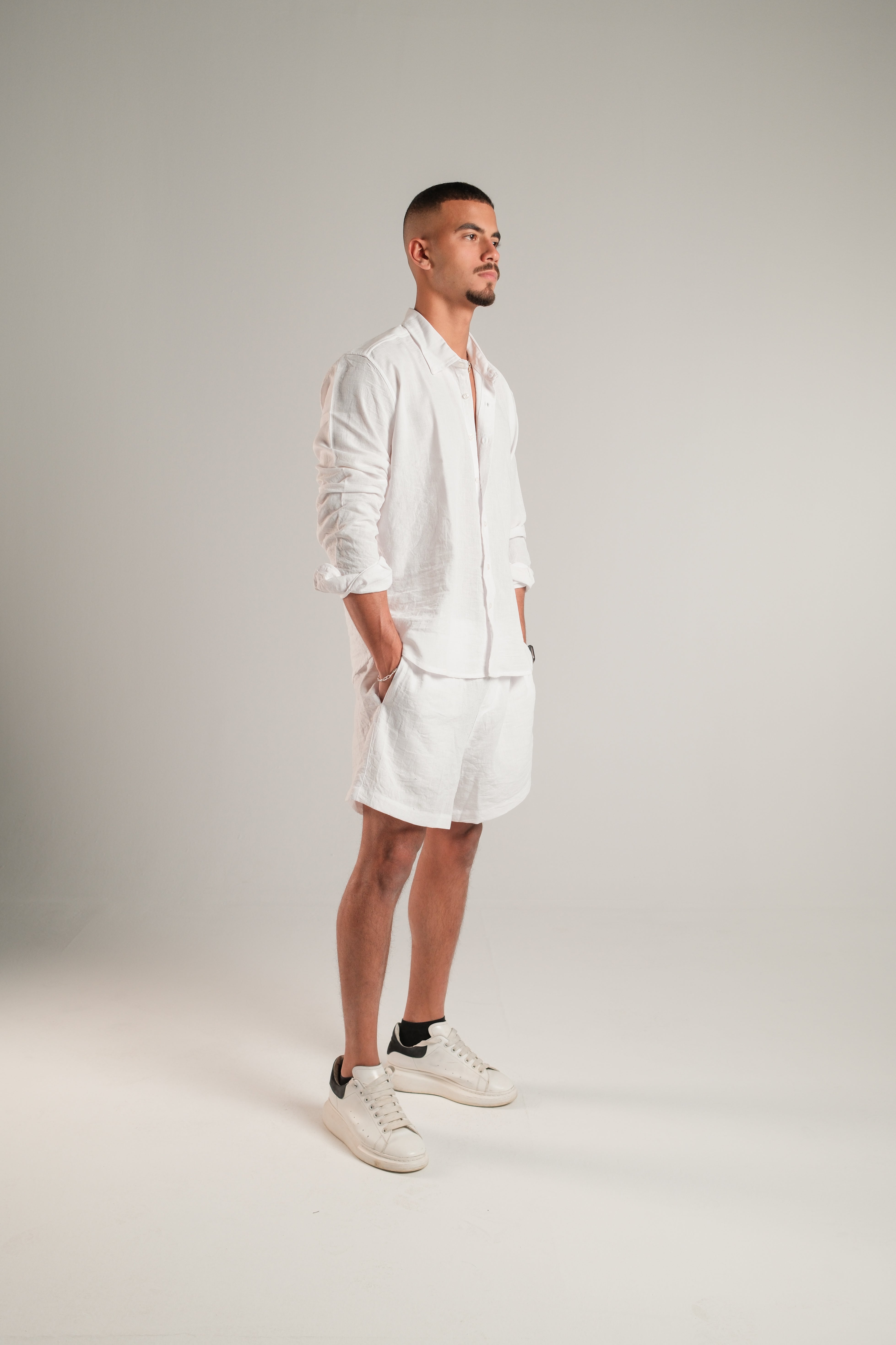 Men's Linen Shorts