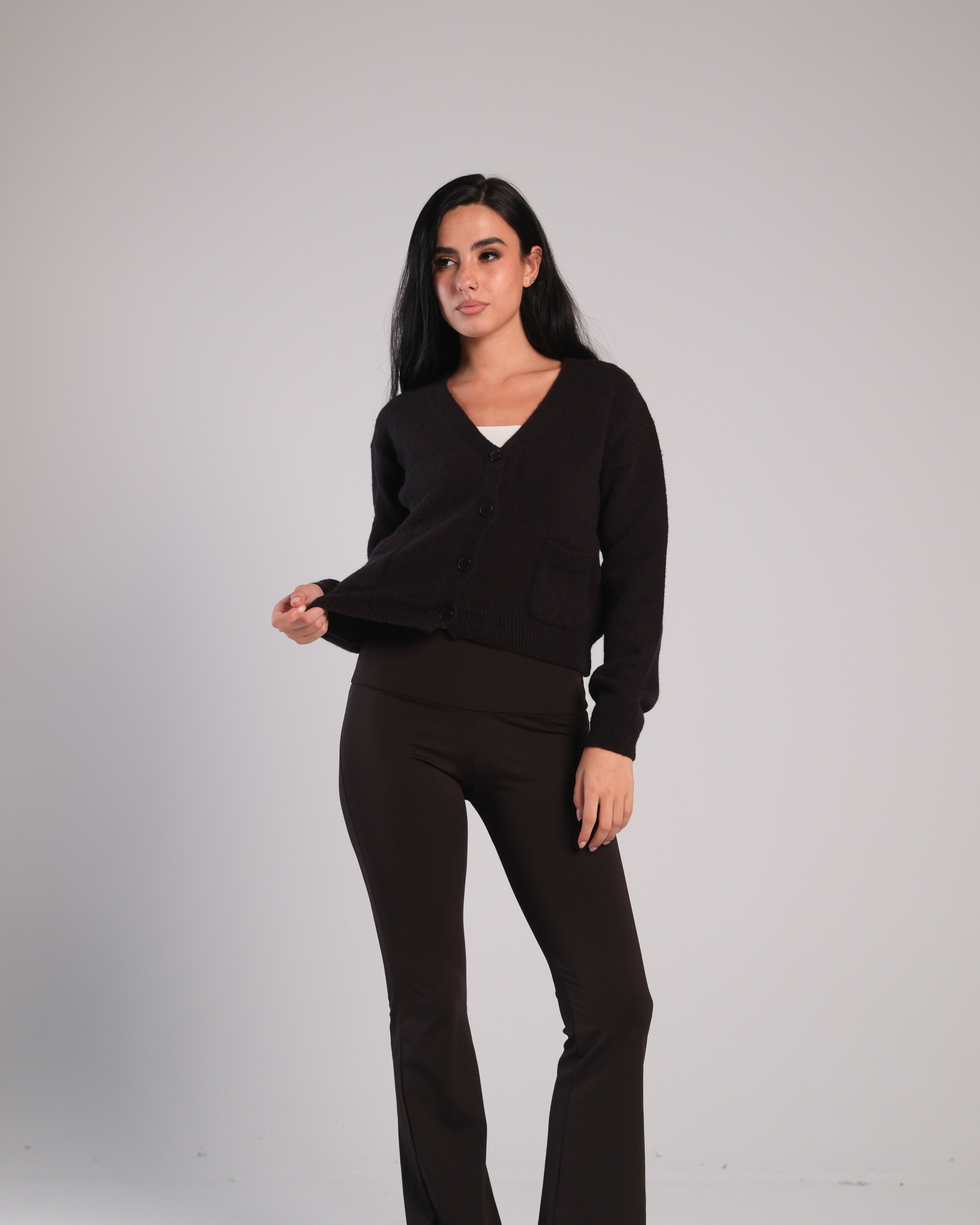 Button Knit Cardigan