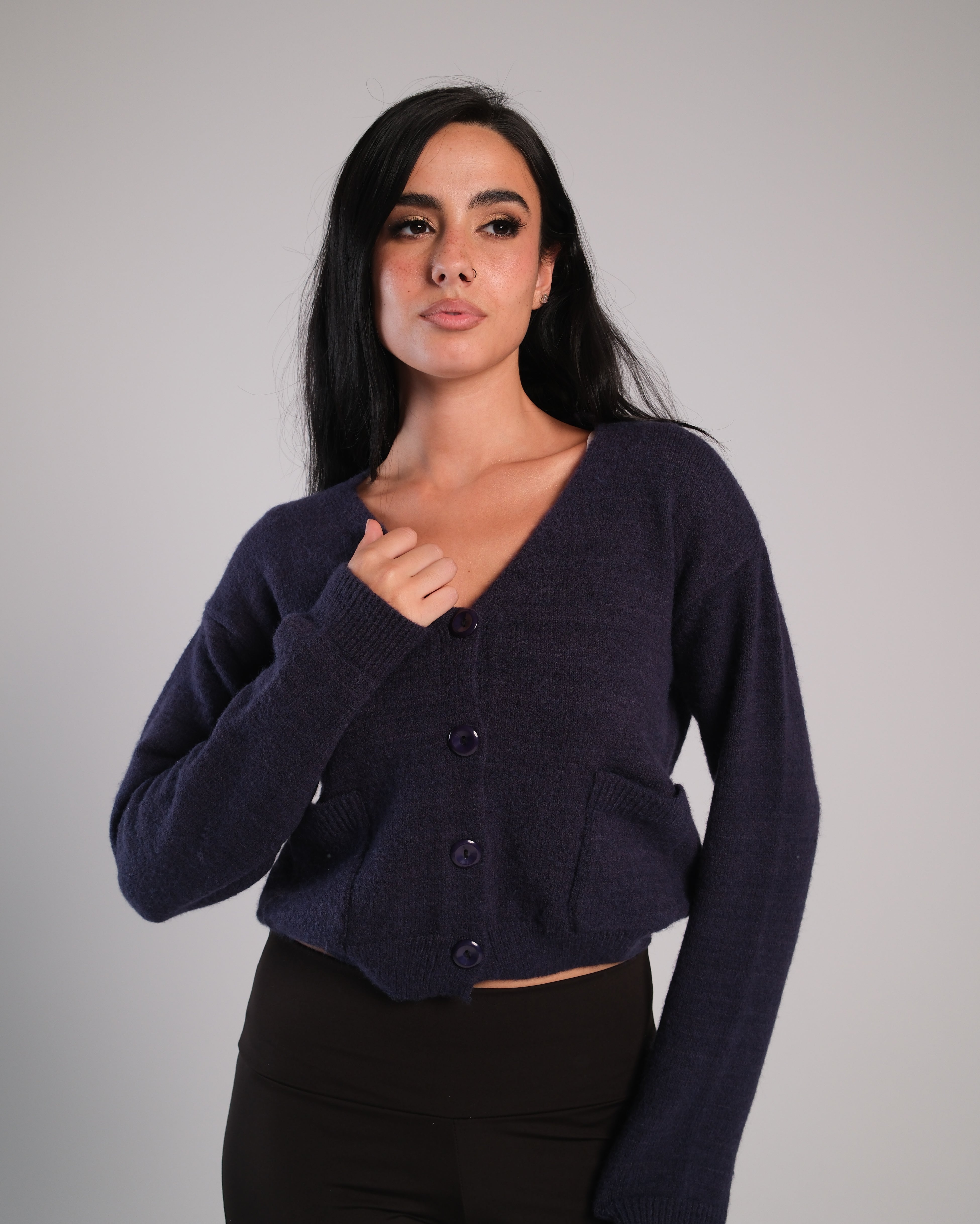 Button Knit Cardigan