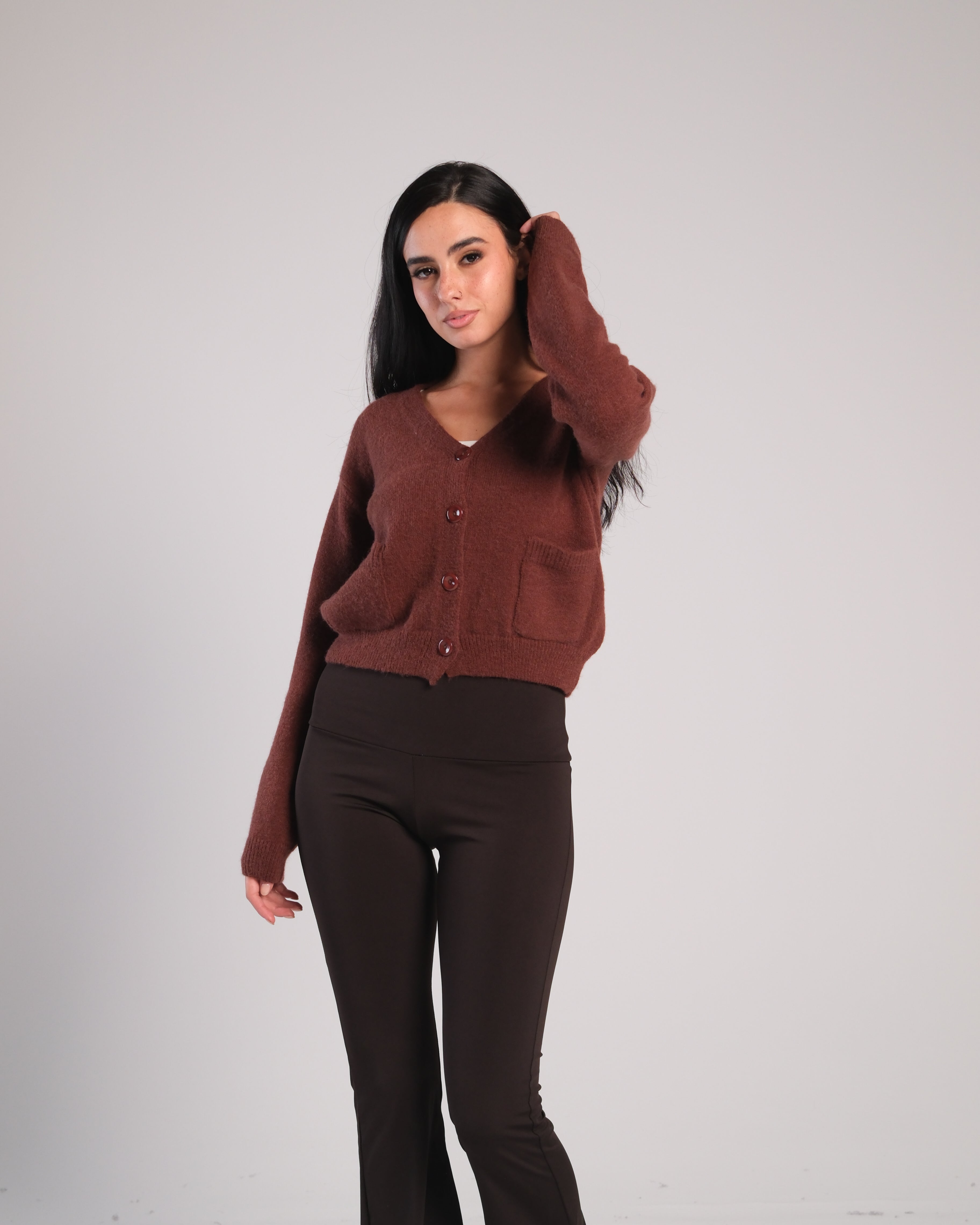 Button Knit Cardigan