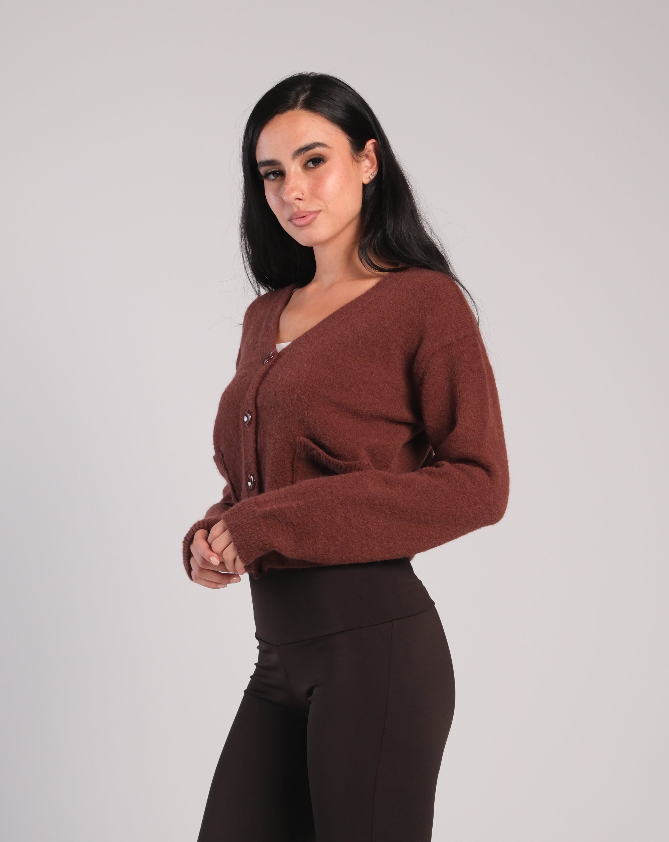 Button Knit Cardigan