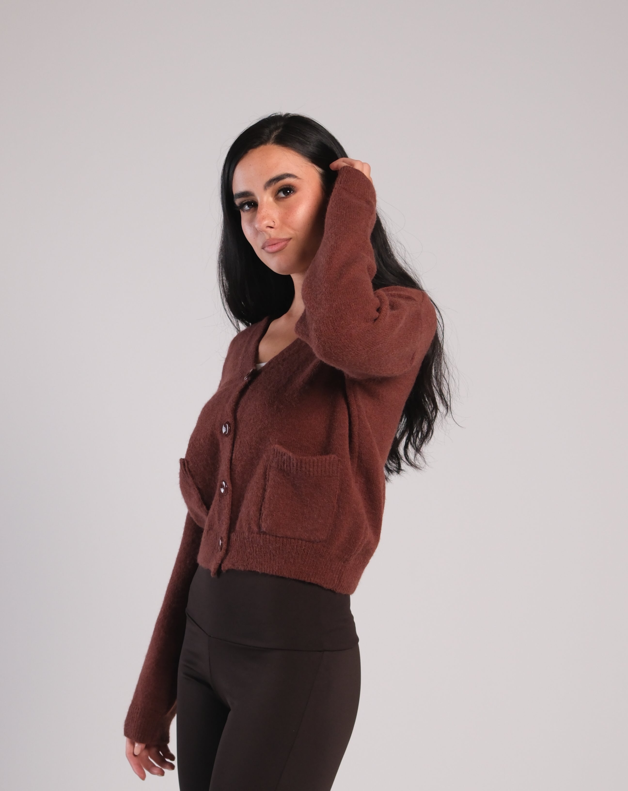 Button Knit Cardigan