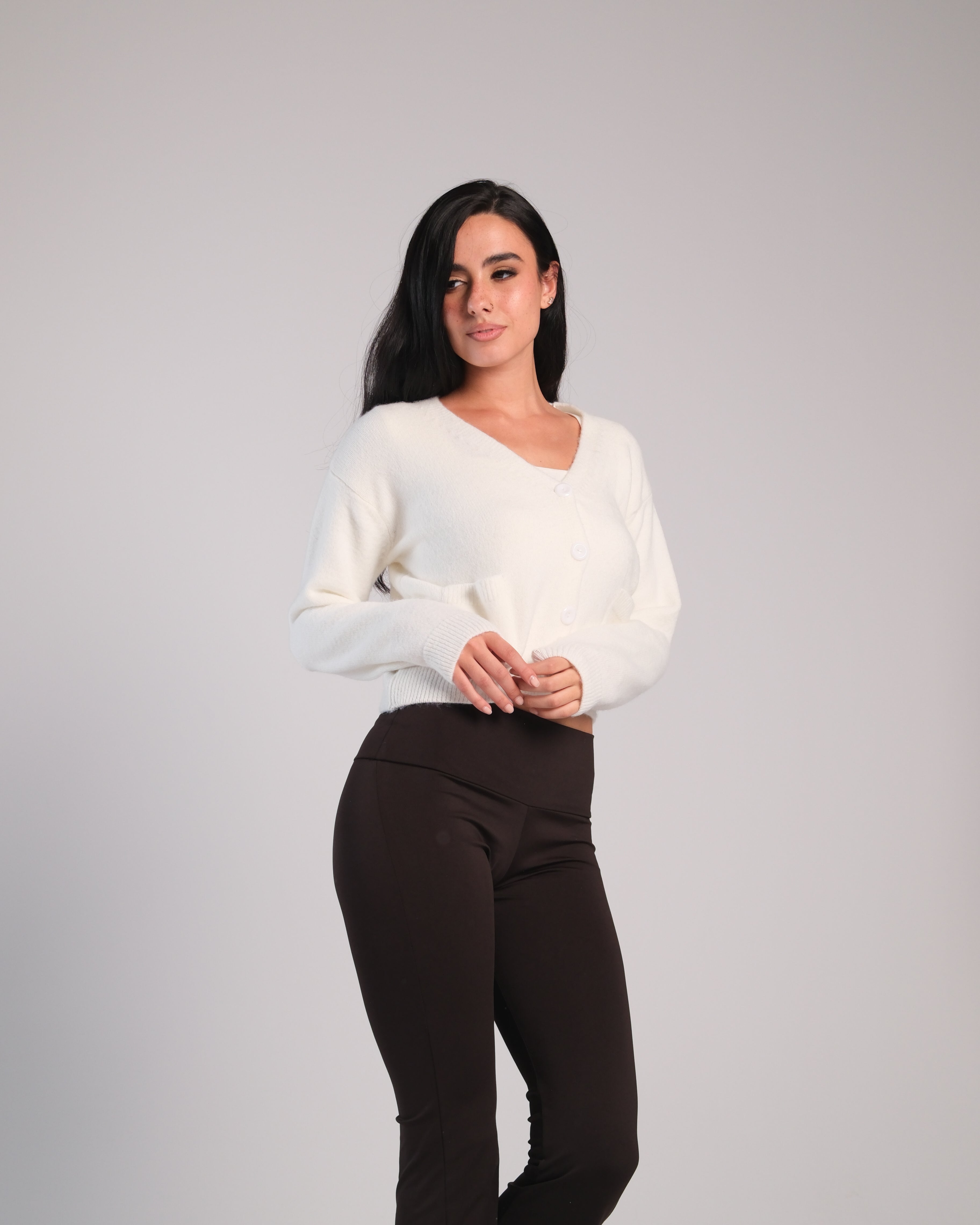 Button Knit Cardigan