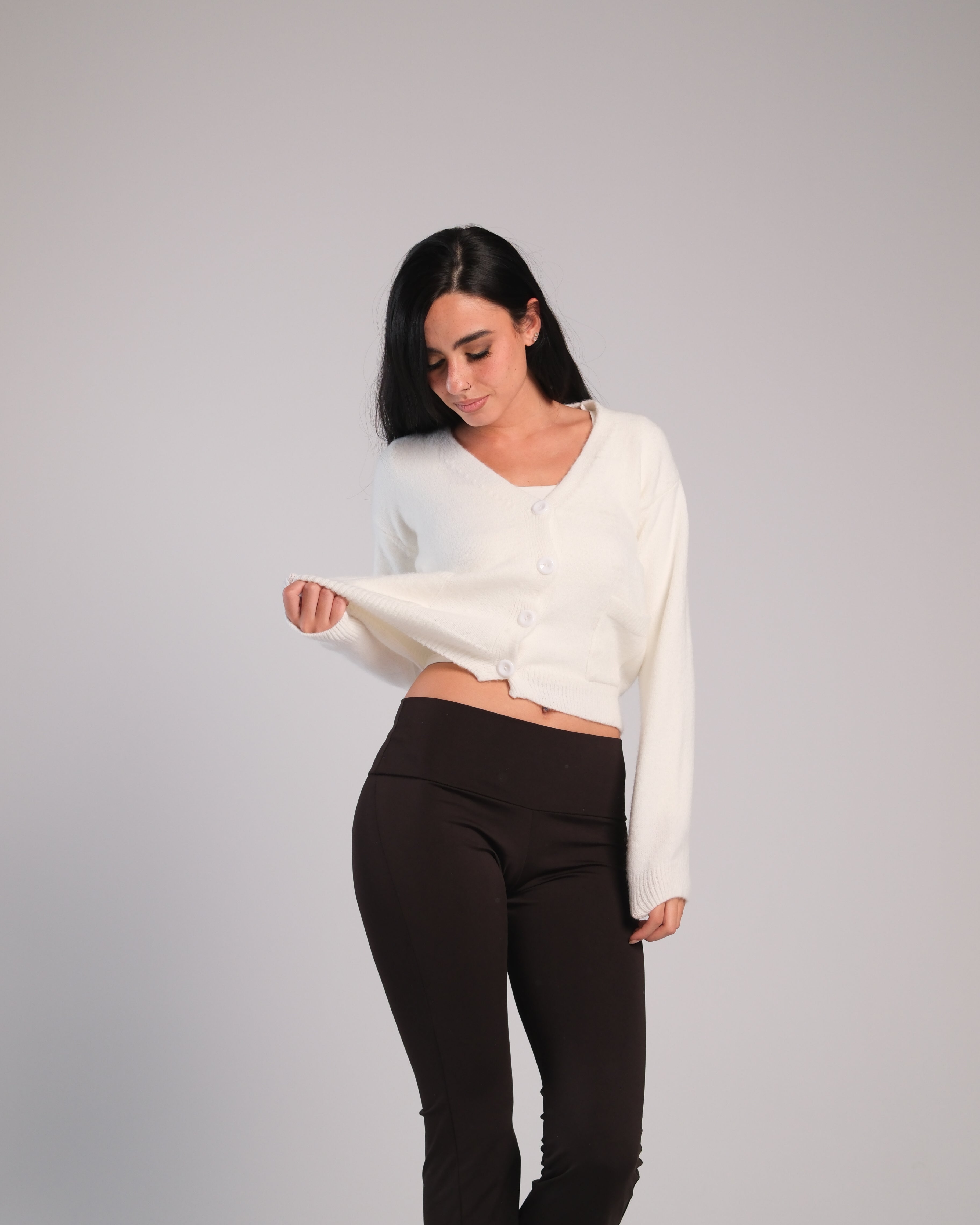 Button Knit Cardigan