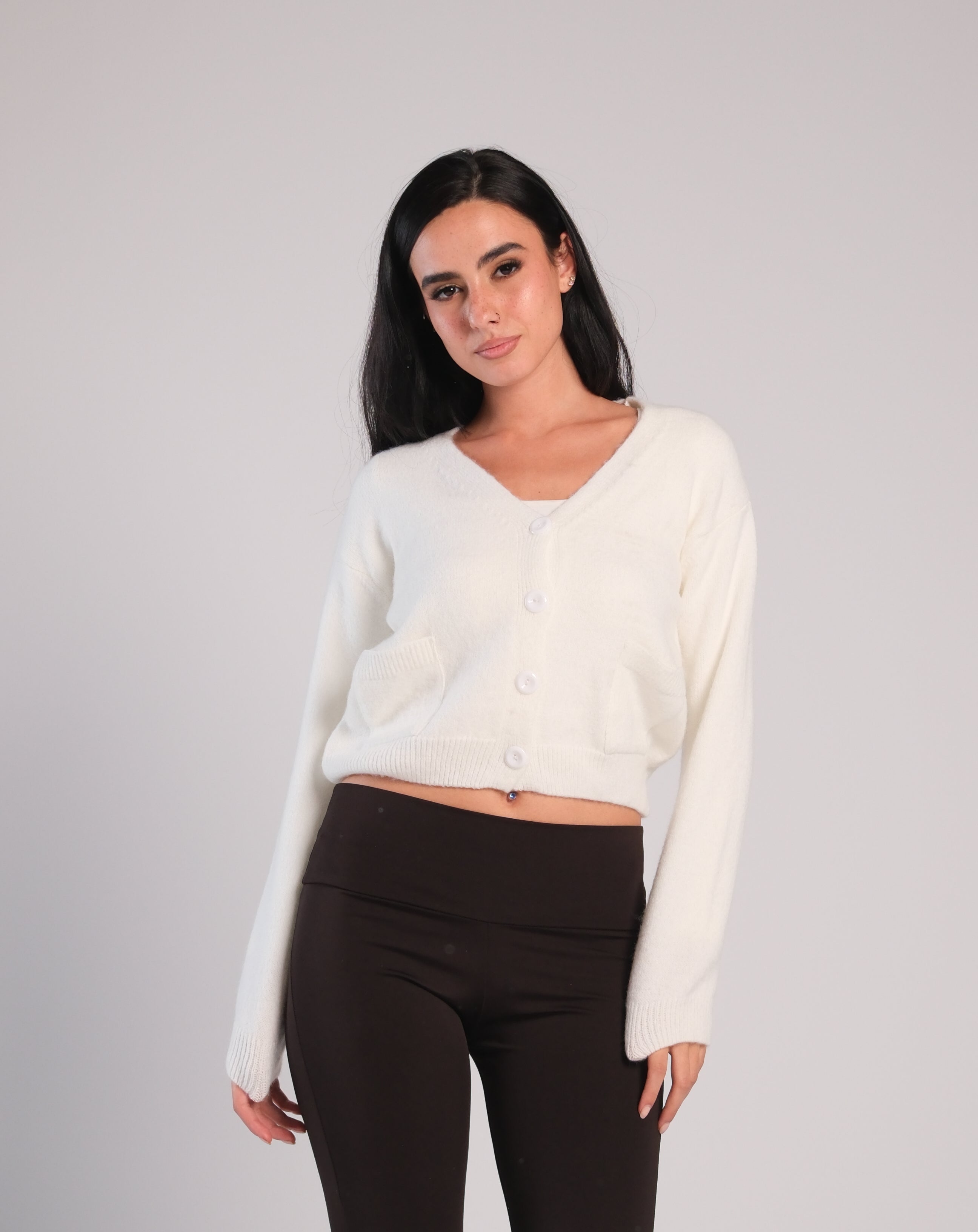 Button Knit Cardigan